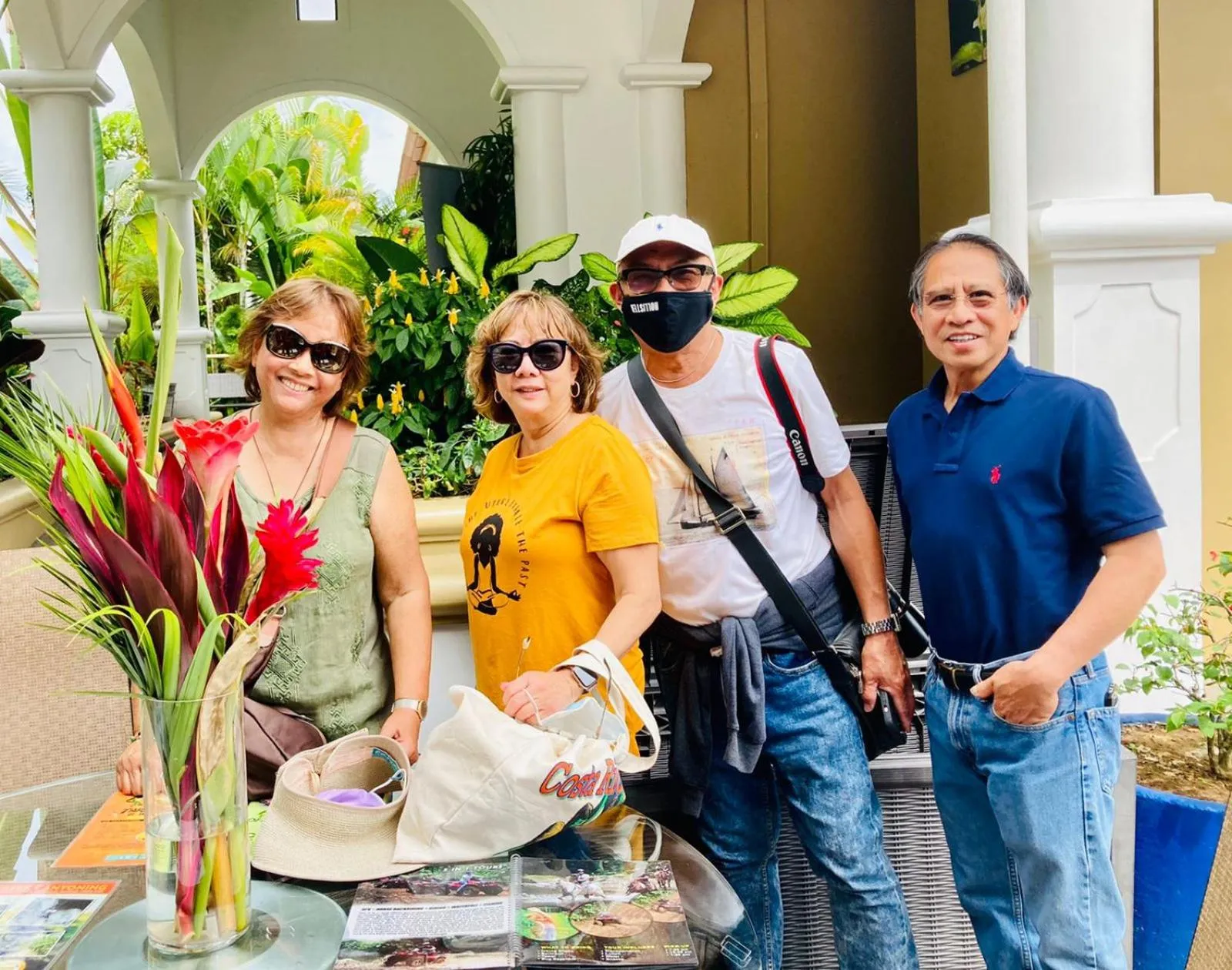 People in Shana by the Beach Manuel Antonio