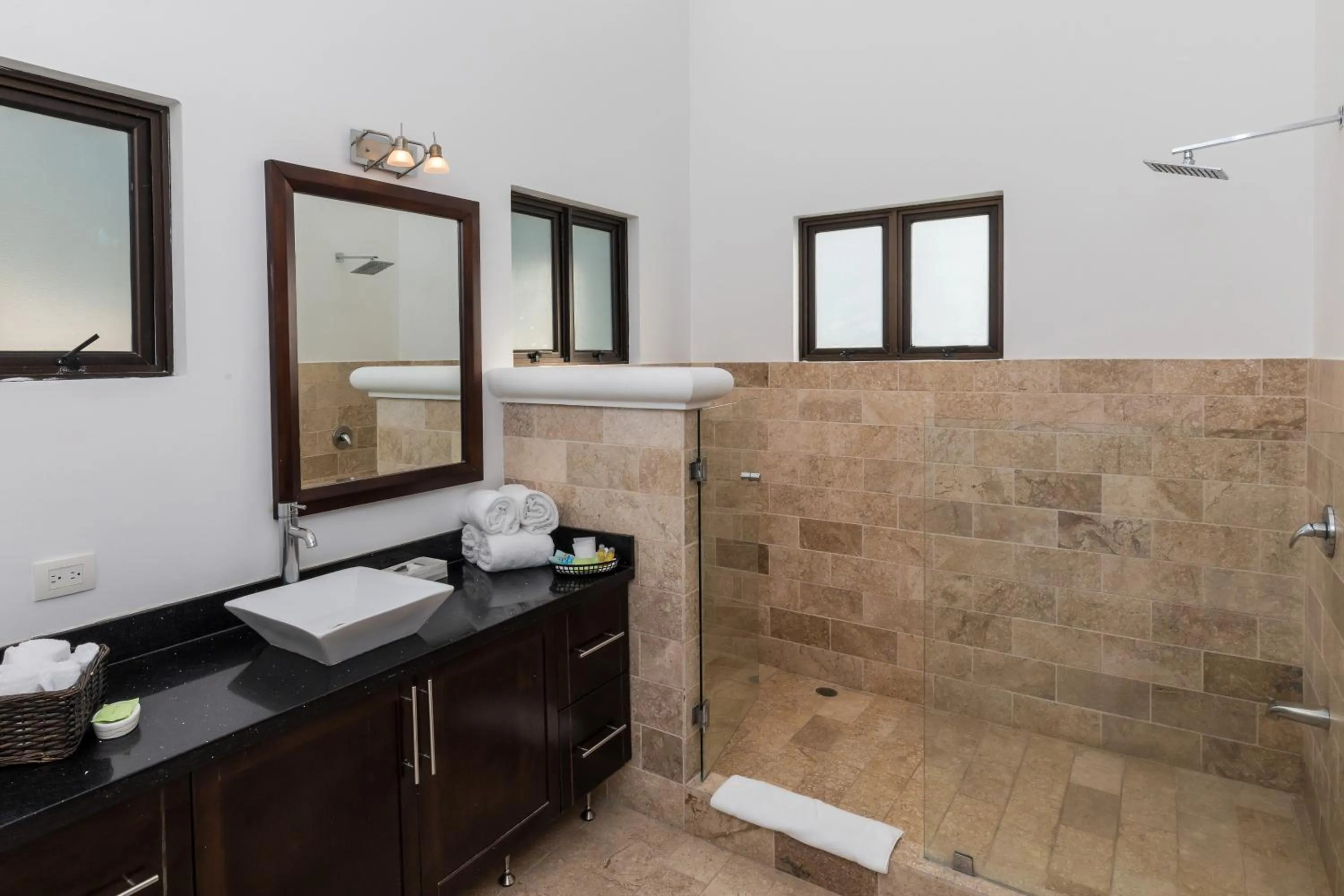 Bathroom in Shana by the Beach Manuel Antonio