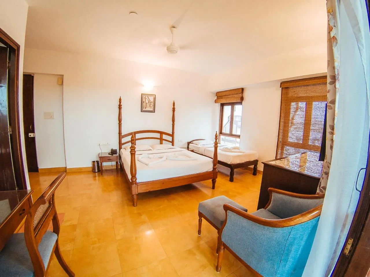 Bed in Hotel Arcadia