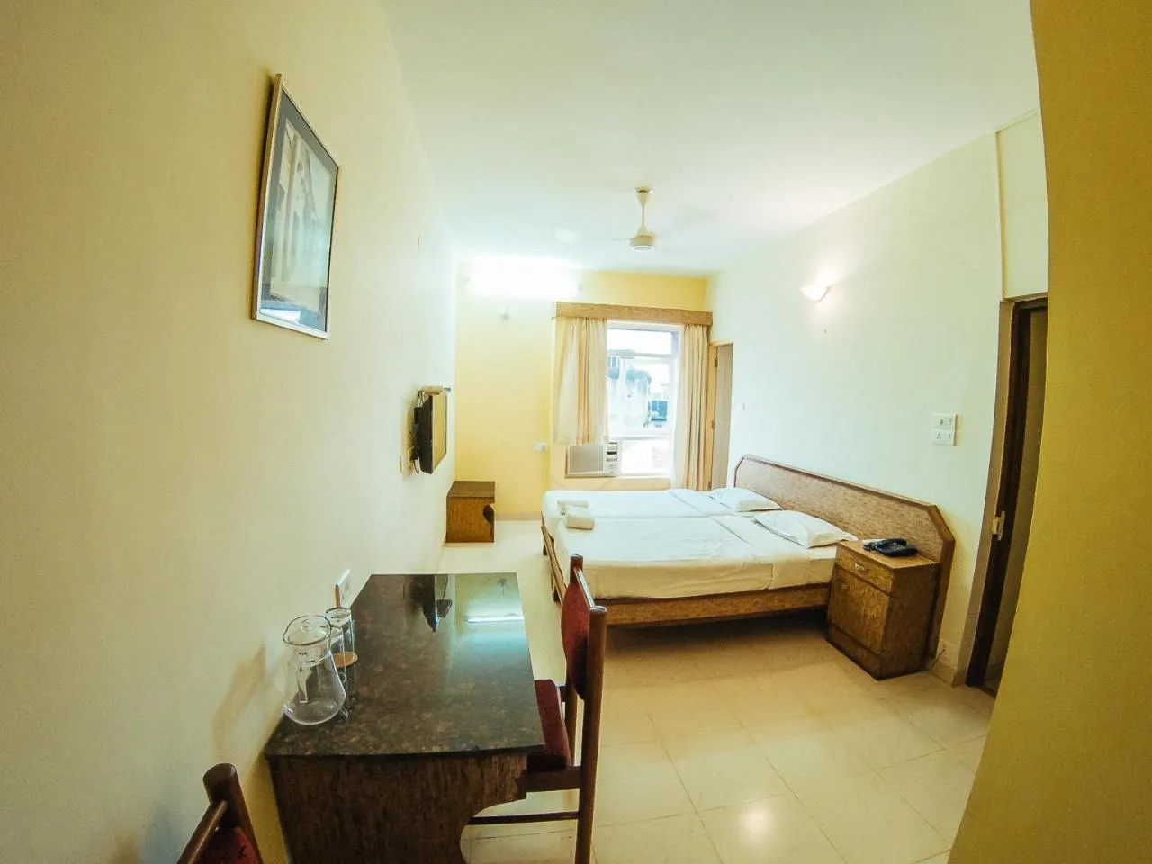 Bed in Hotel Arcadia