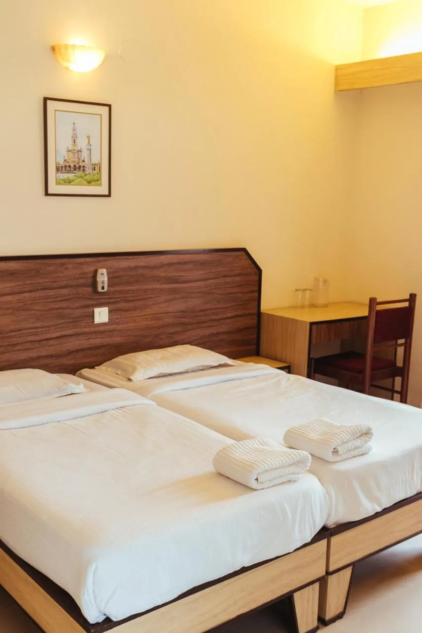 Bed in Hotel Arcadia