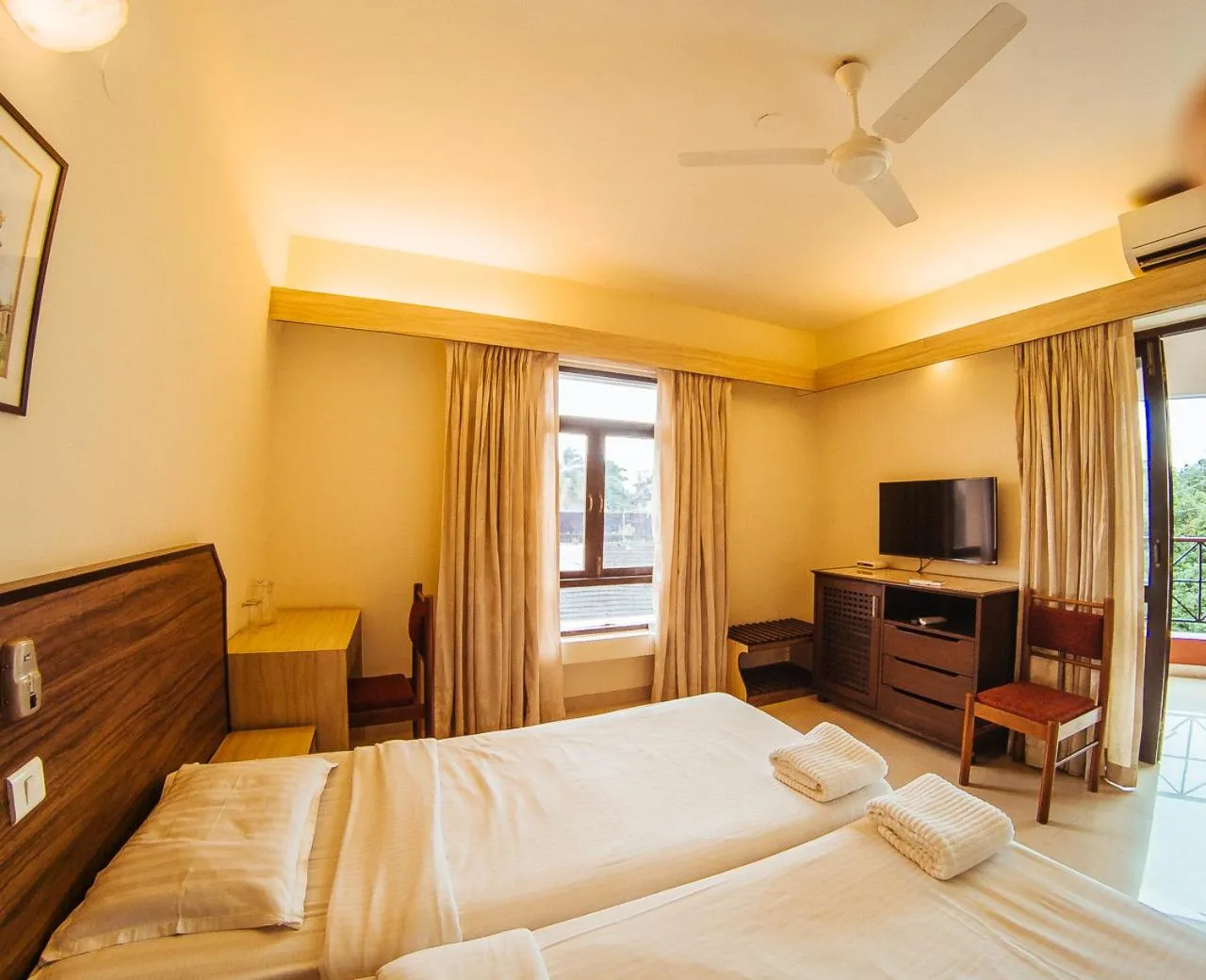 Bed in Hotel Arcadia