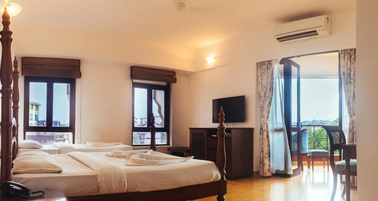 Bed in Hotel Arcadia