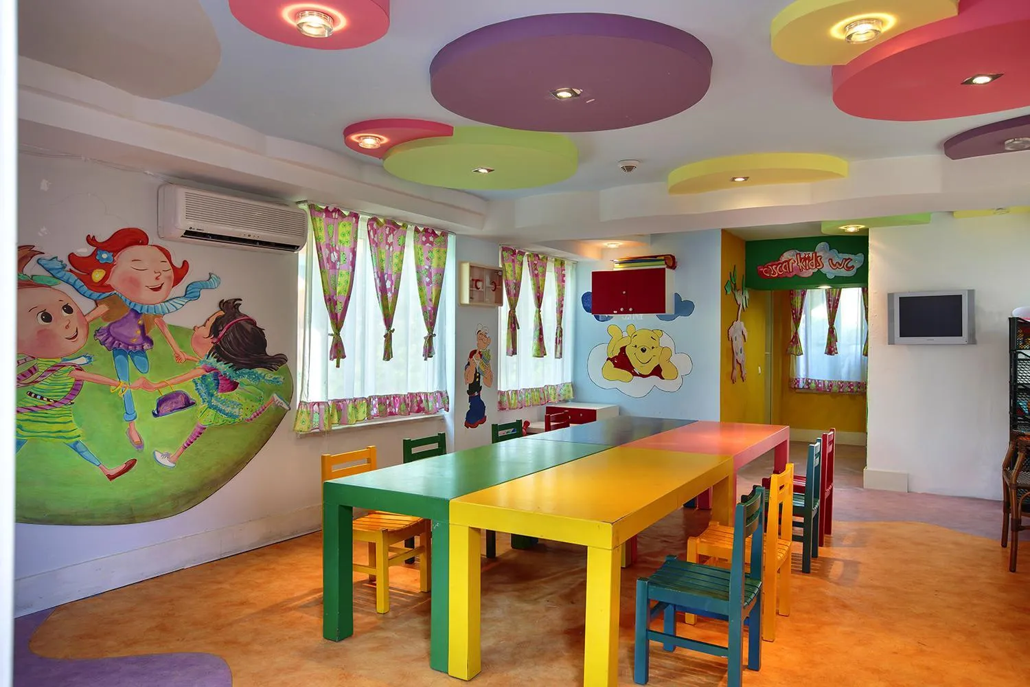 Children play ground in Sunis Evren Beach Resort Hotel & Spa