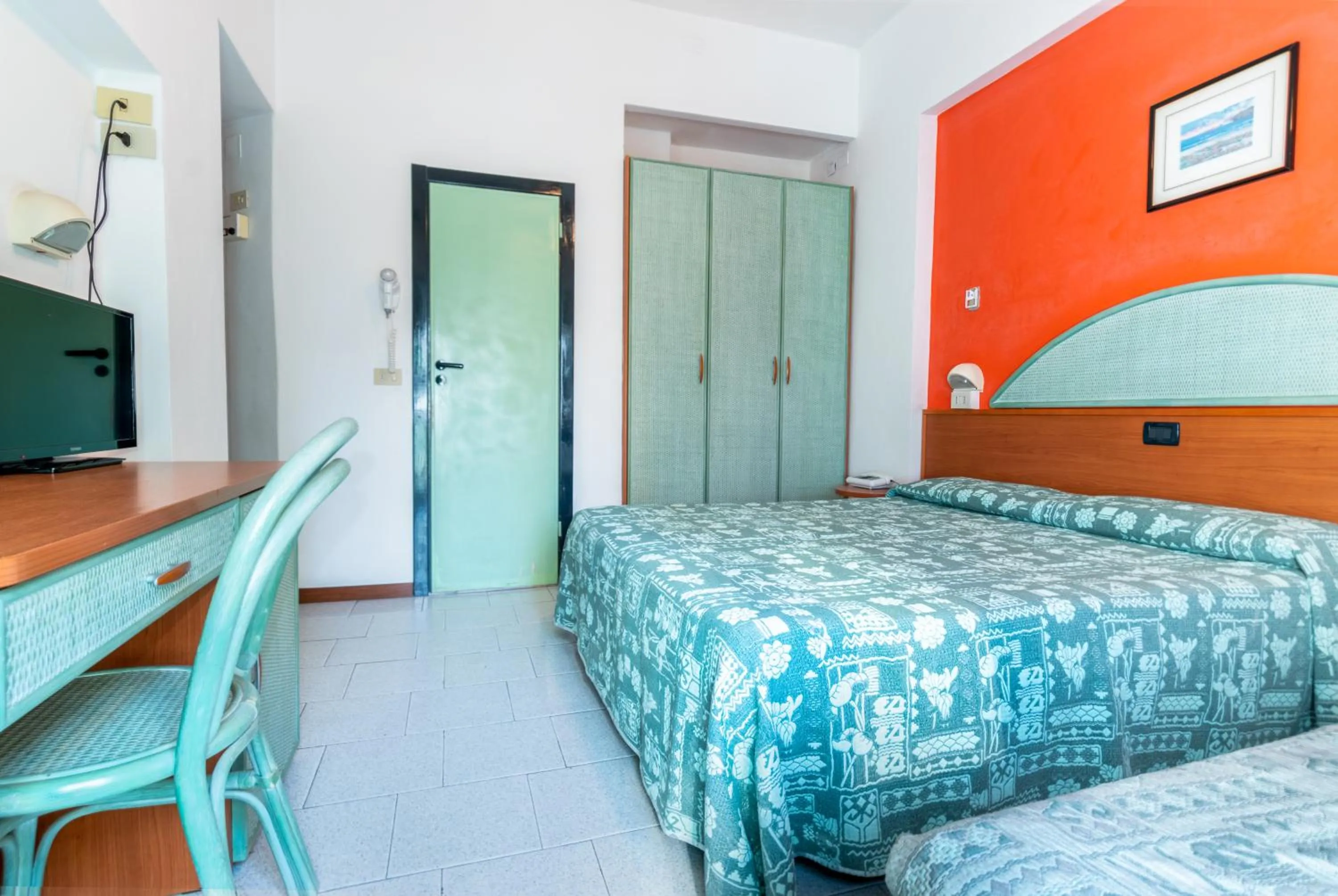 Bed in Hotel Diamond