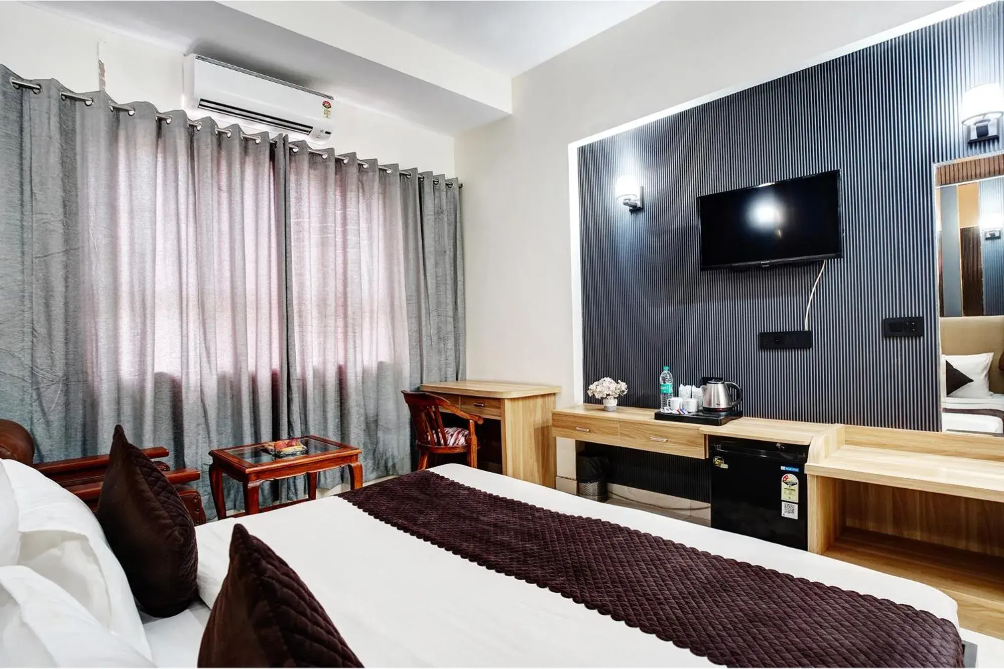 Bed in FabHotel Prime The Rivlet Premium - MG Road Bed in FabHotel Prime The Rivlet Premium - MG Road