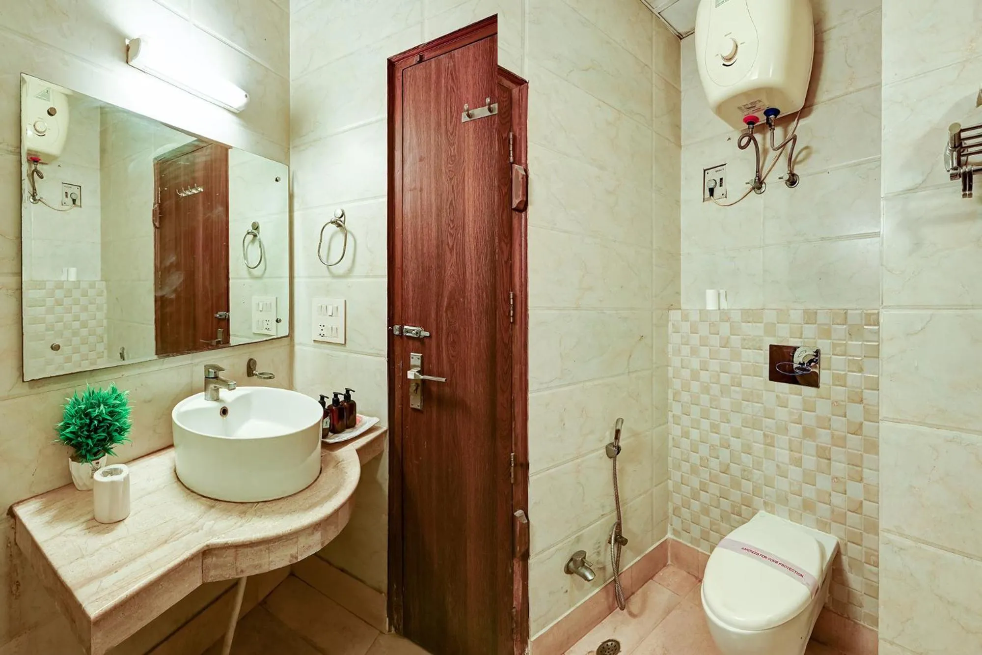 Bathroom in FabHotel Prime The Rivlet - MG Road & Sikanderpur Metro