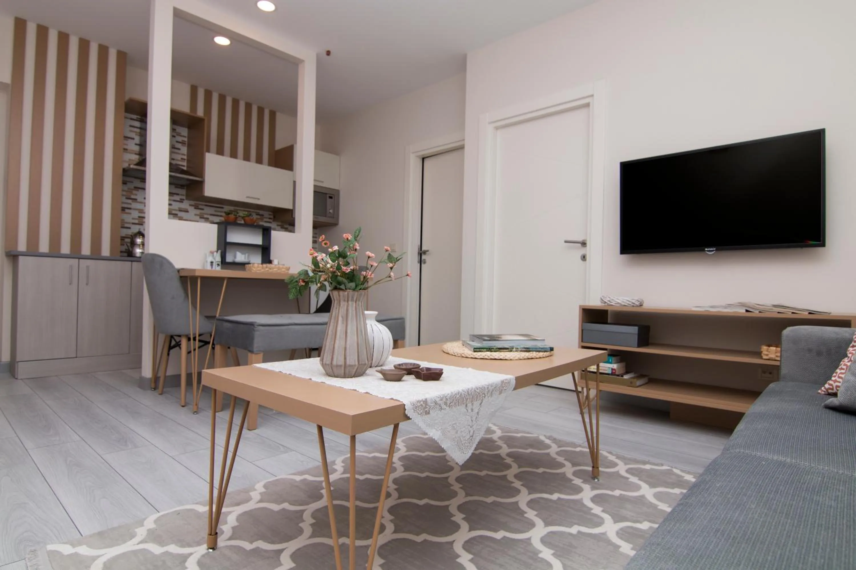 Living room in Zin D Home Otel Alemdağ