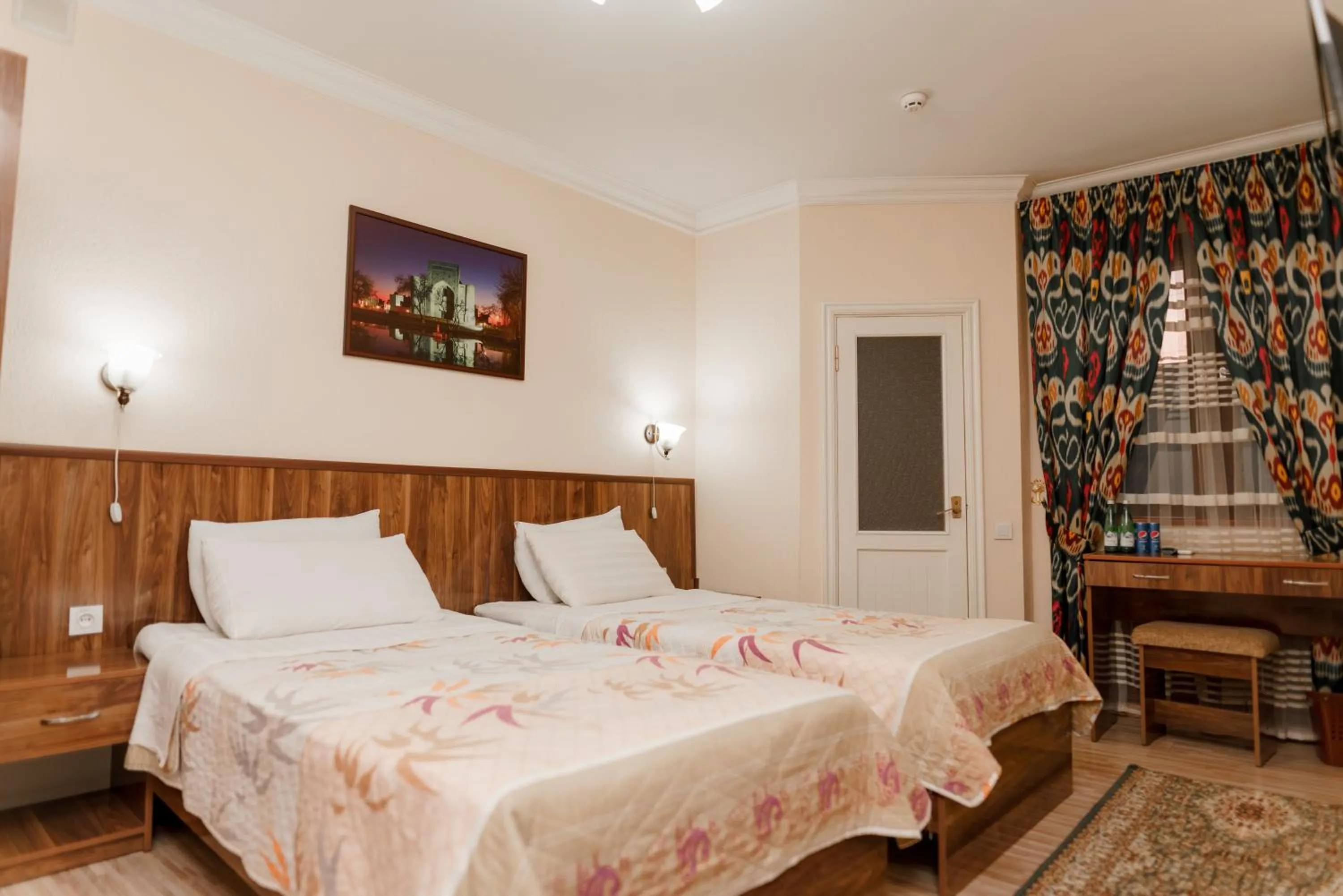 Bed in Hotel Dilshoda