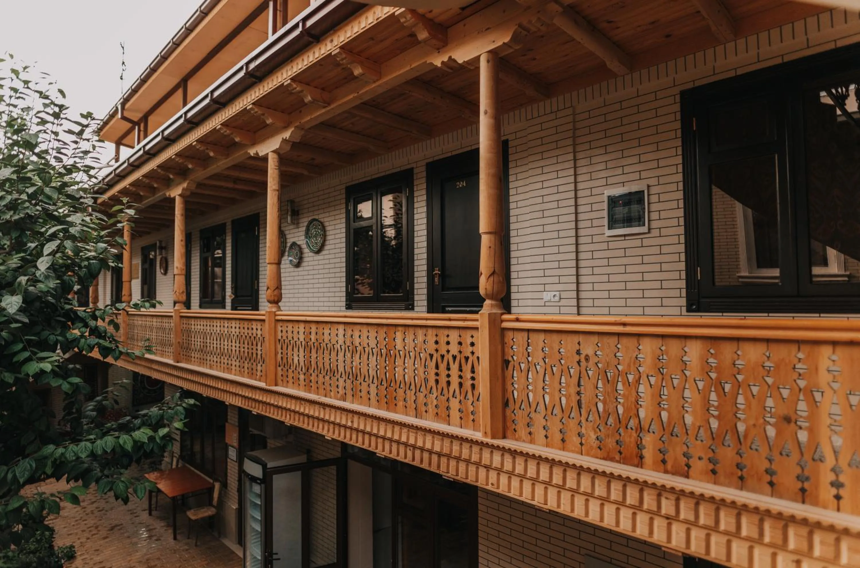 Patio in Hotel Dilshoda