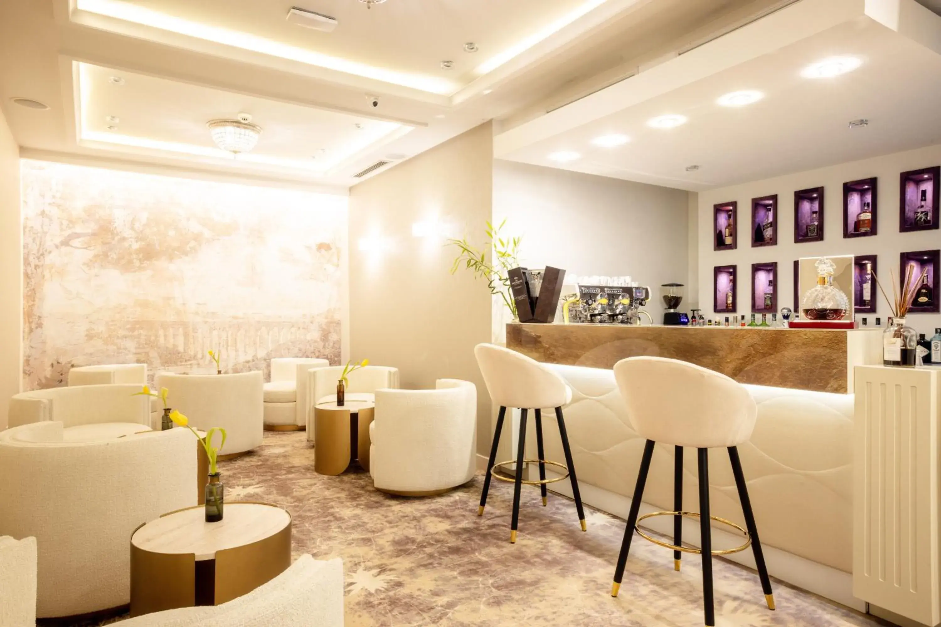 Lounge or bar in Tresor Le Palais Timisoara, Curio Collection by Hilton Lounge or bar in Tresor Le Palais Timisoara, Curio Collection by Hilton