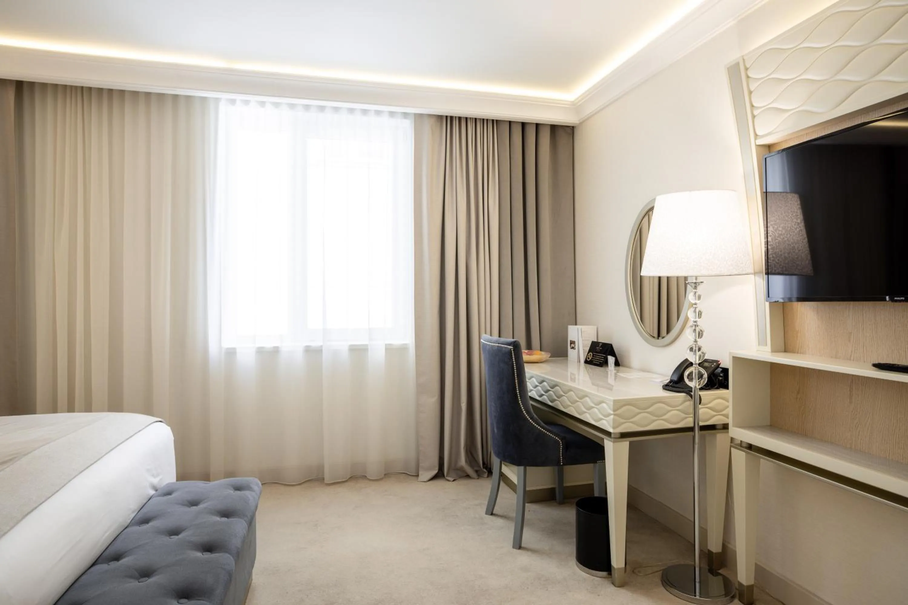 Seating area, Bed in Tresor Le Palais Timisoara, Curio Collection by Hilton