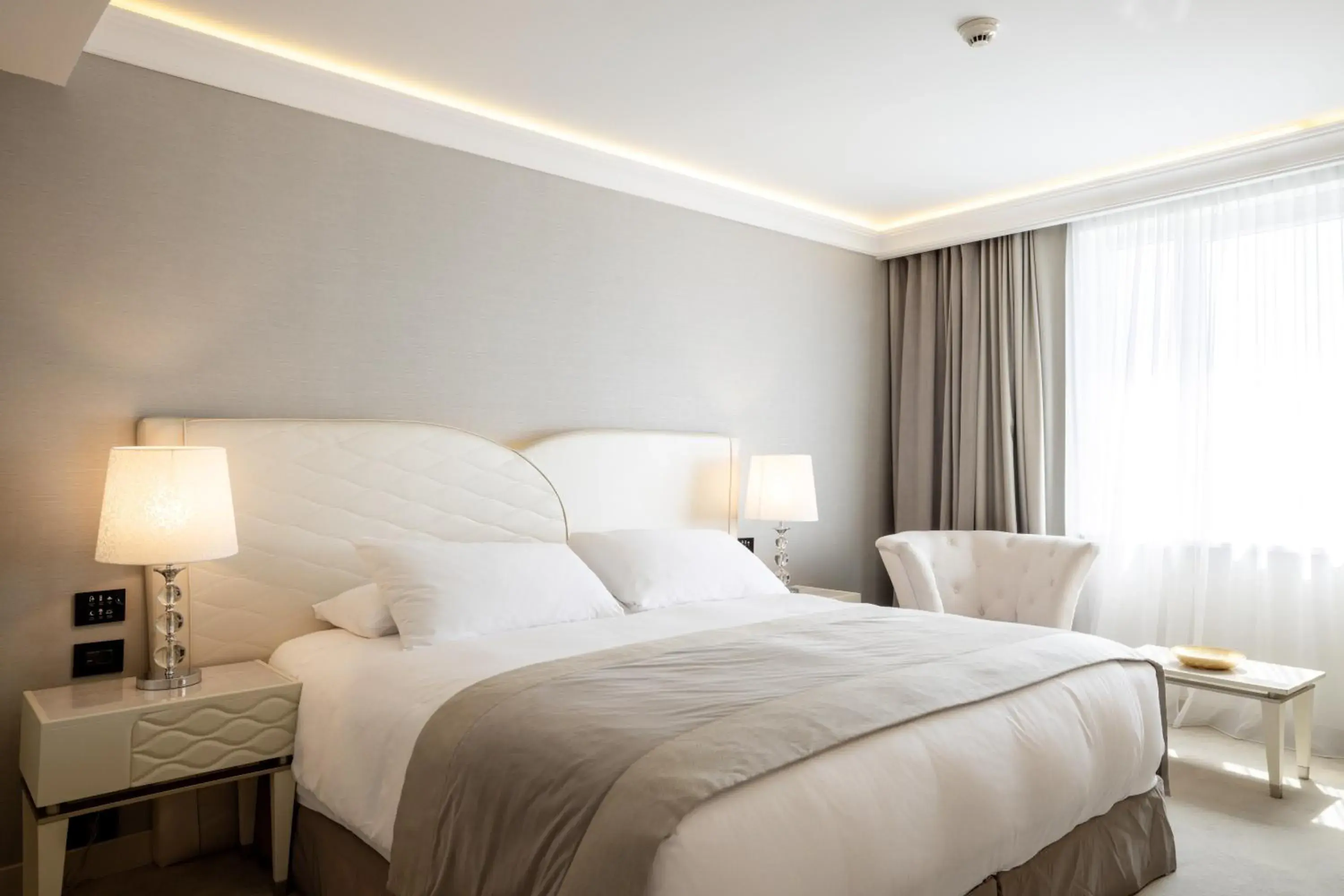 Bed in Tresor Le Palais Timisoara, Curio Collection by Hilton Bed in Tresor Le Palais Timisoara, Curio Collection by Hilton