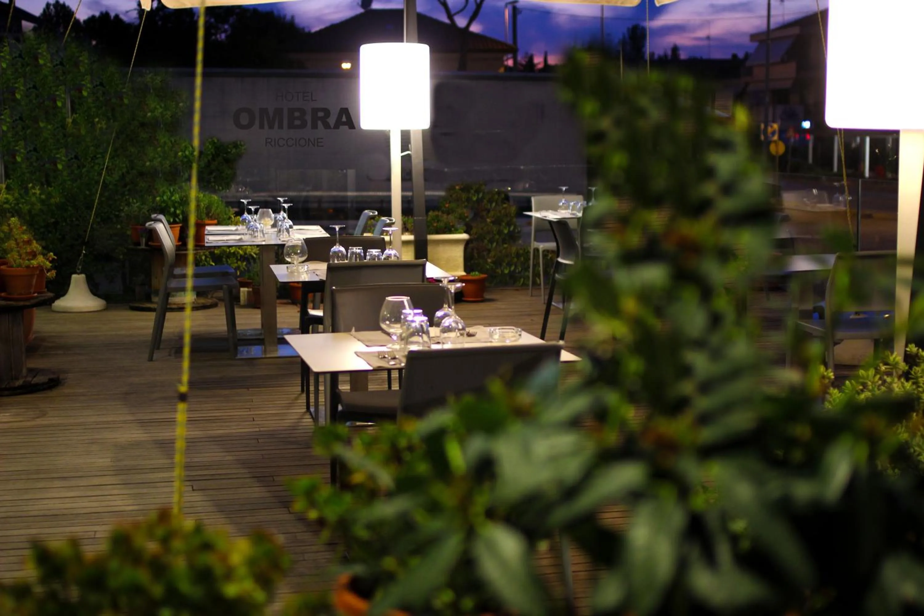 Restaurant/places to eat in Hotel Ombra
