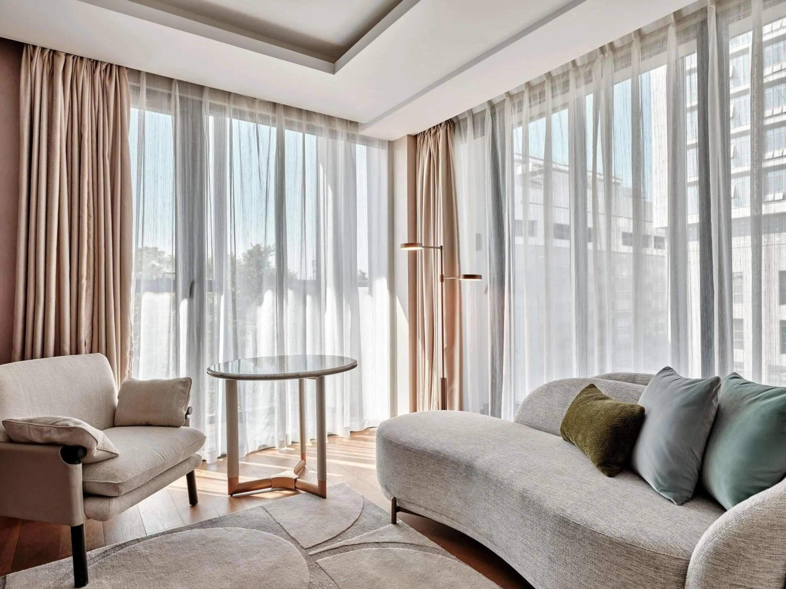 Bedroom in Swissotel Tashkent