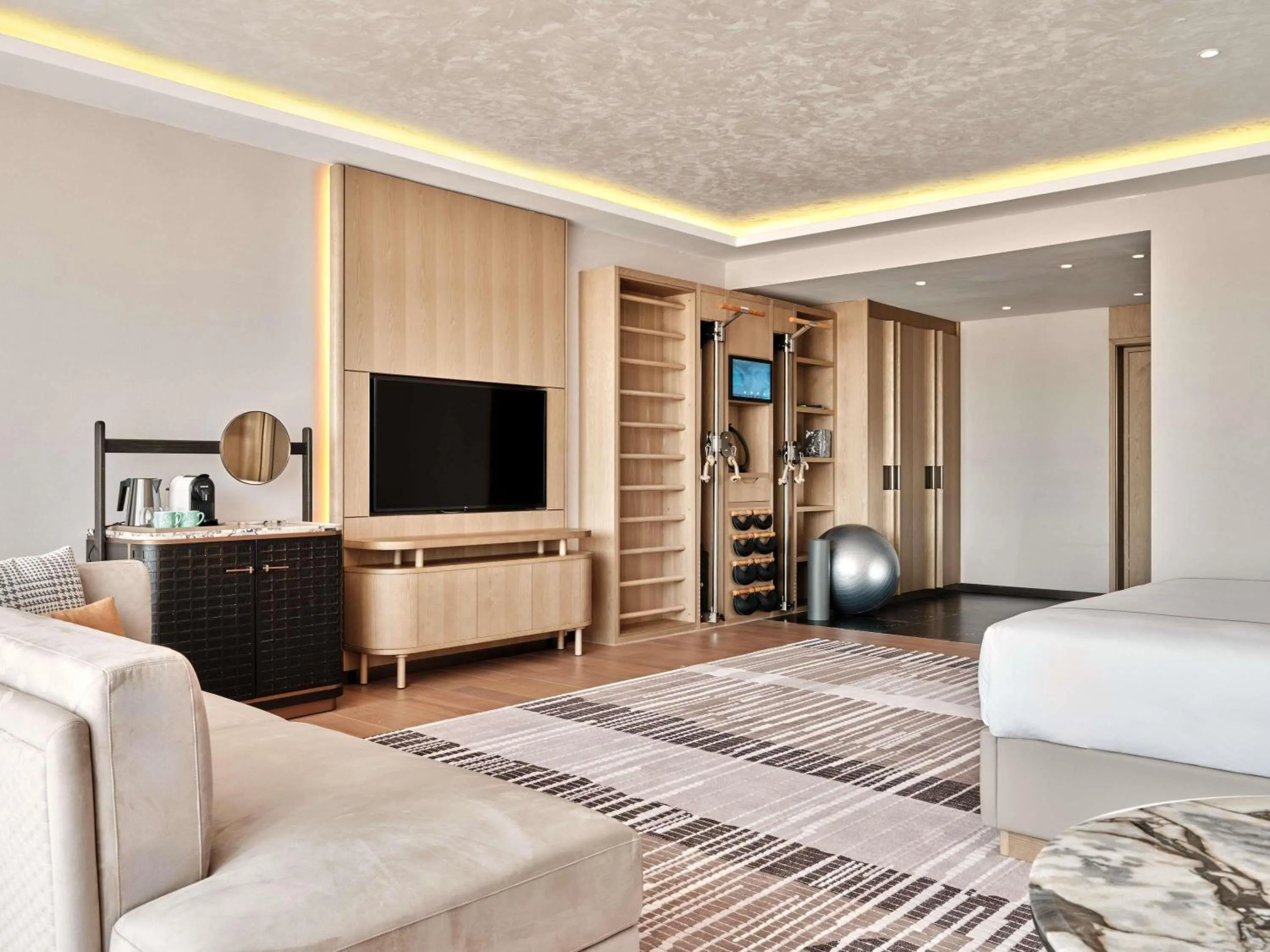 Bedroom in Swissotel Tashkent