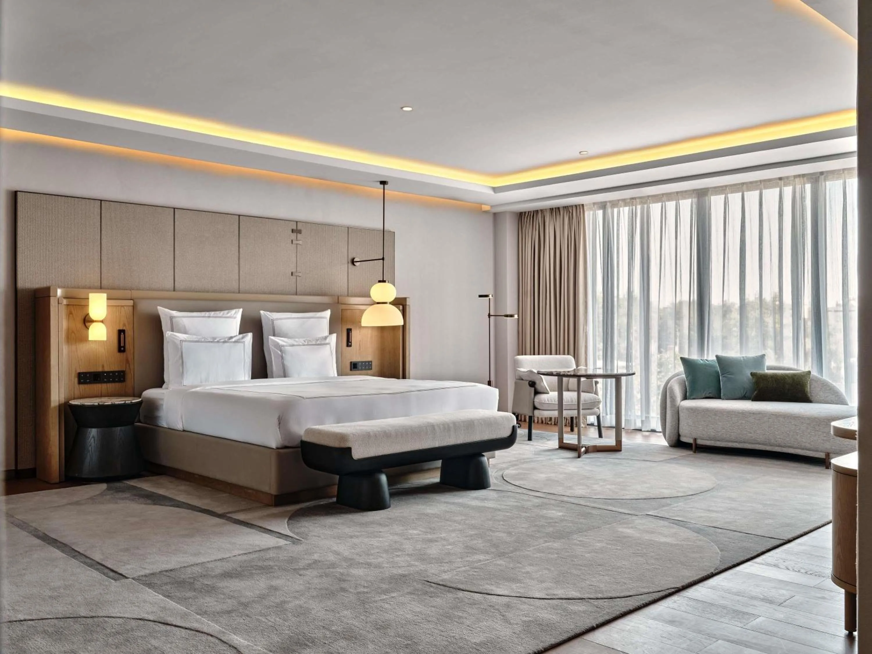 Bedroom, Bed in Swissotel Tashkent