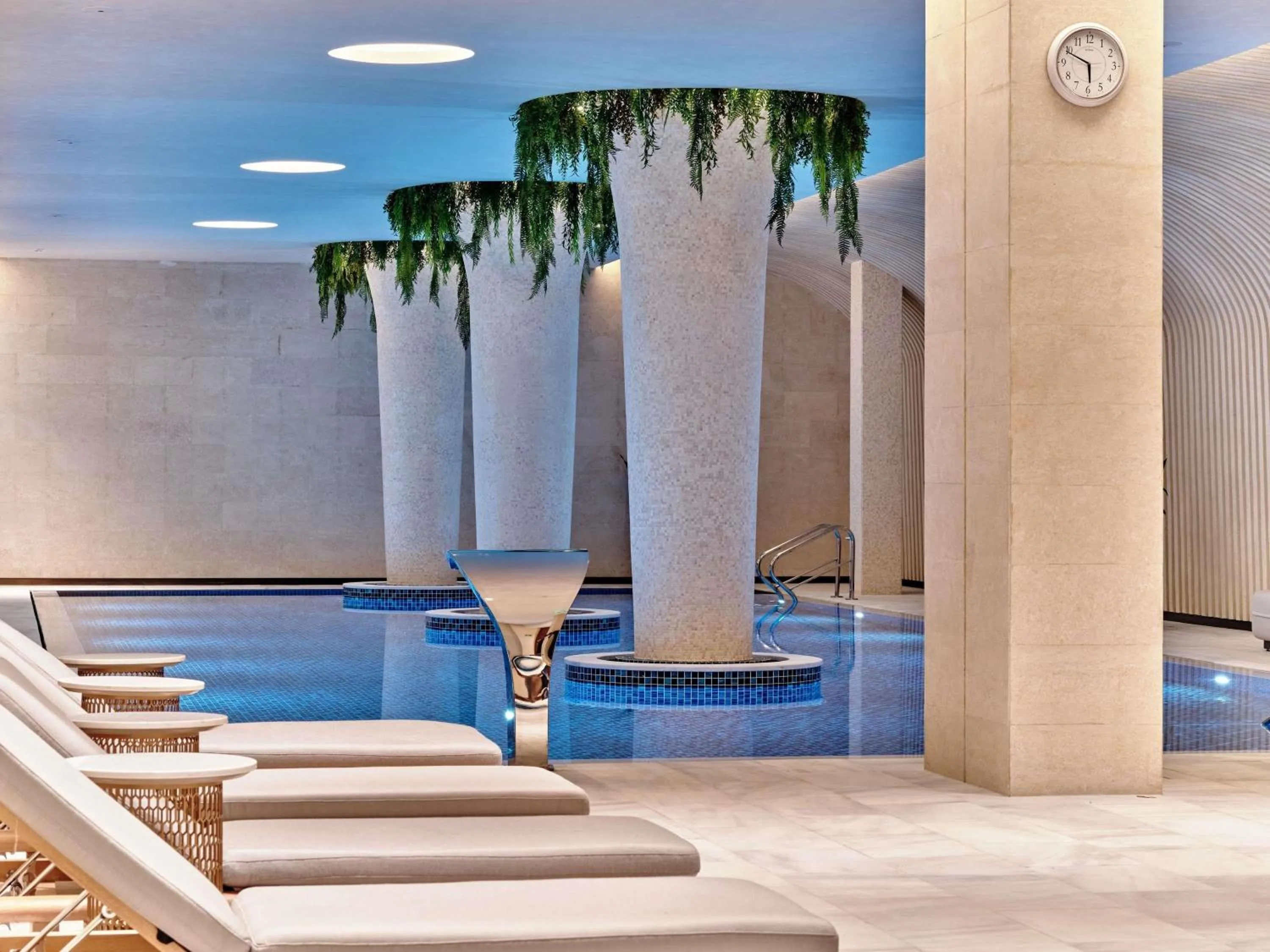 Pool view in Swissotel Tashkent