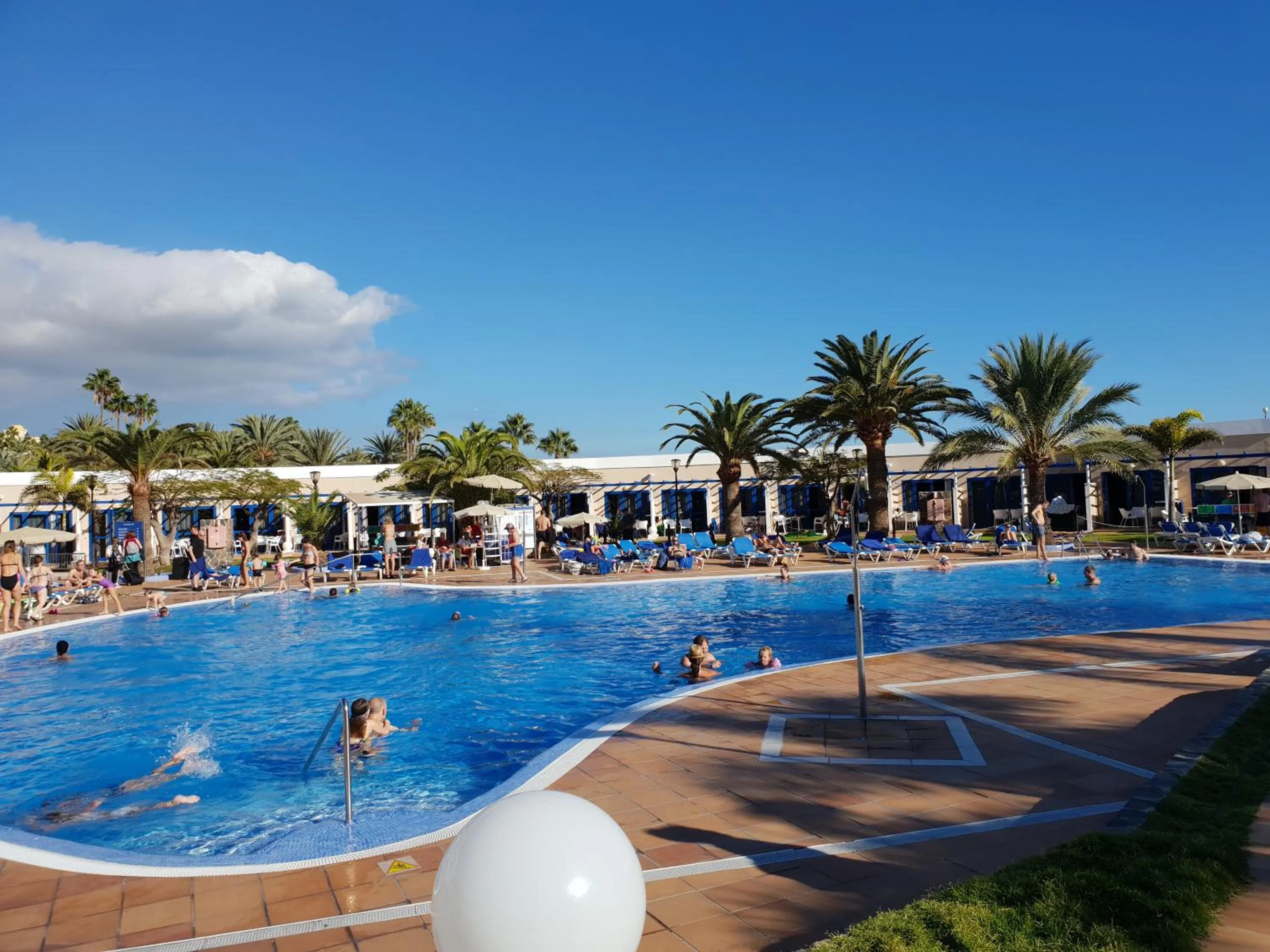 Swimming pool in Apartamentos Playa Feliz