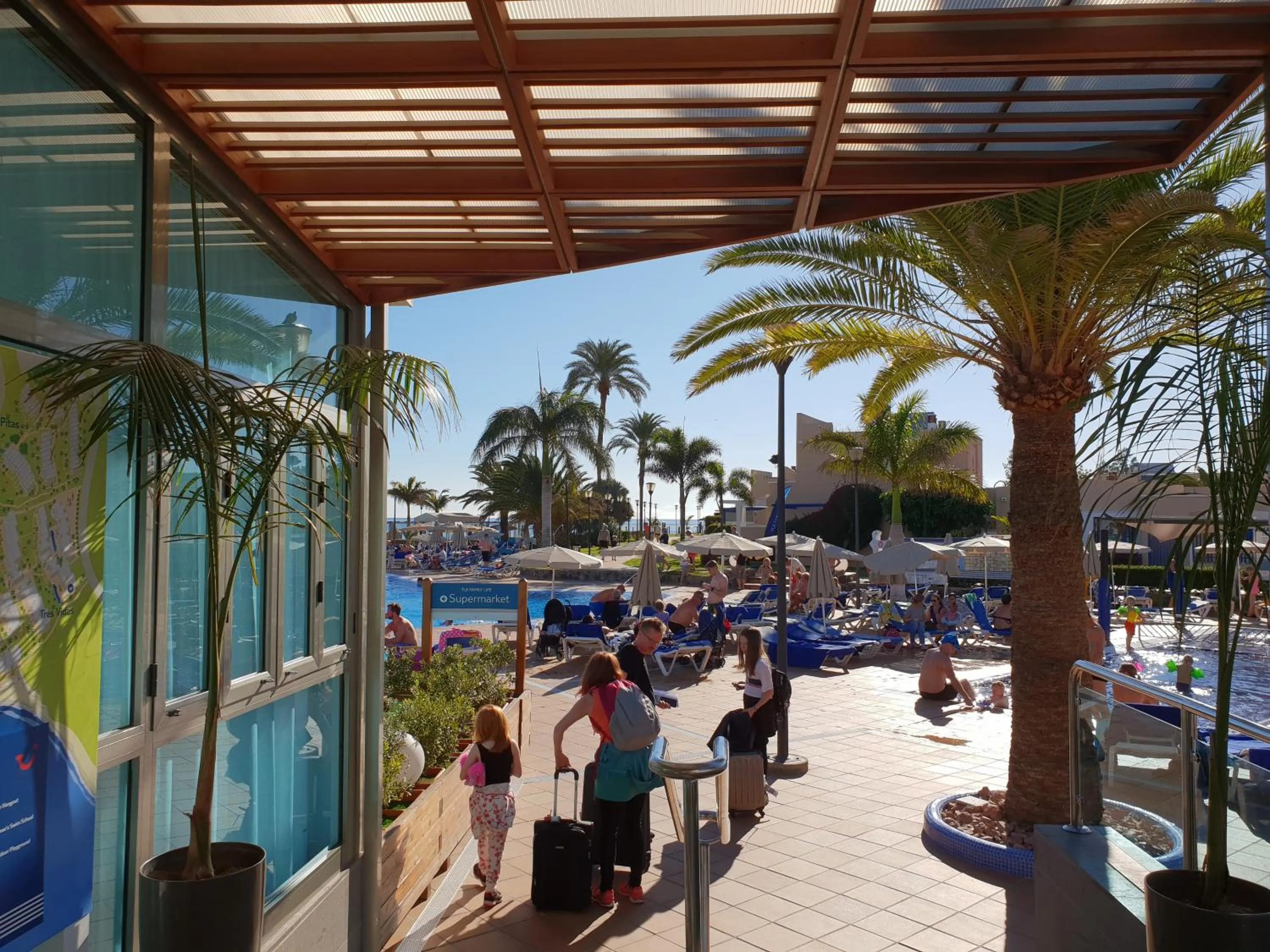 Lobby or reception in Apartamentos Playa Feliz