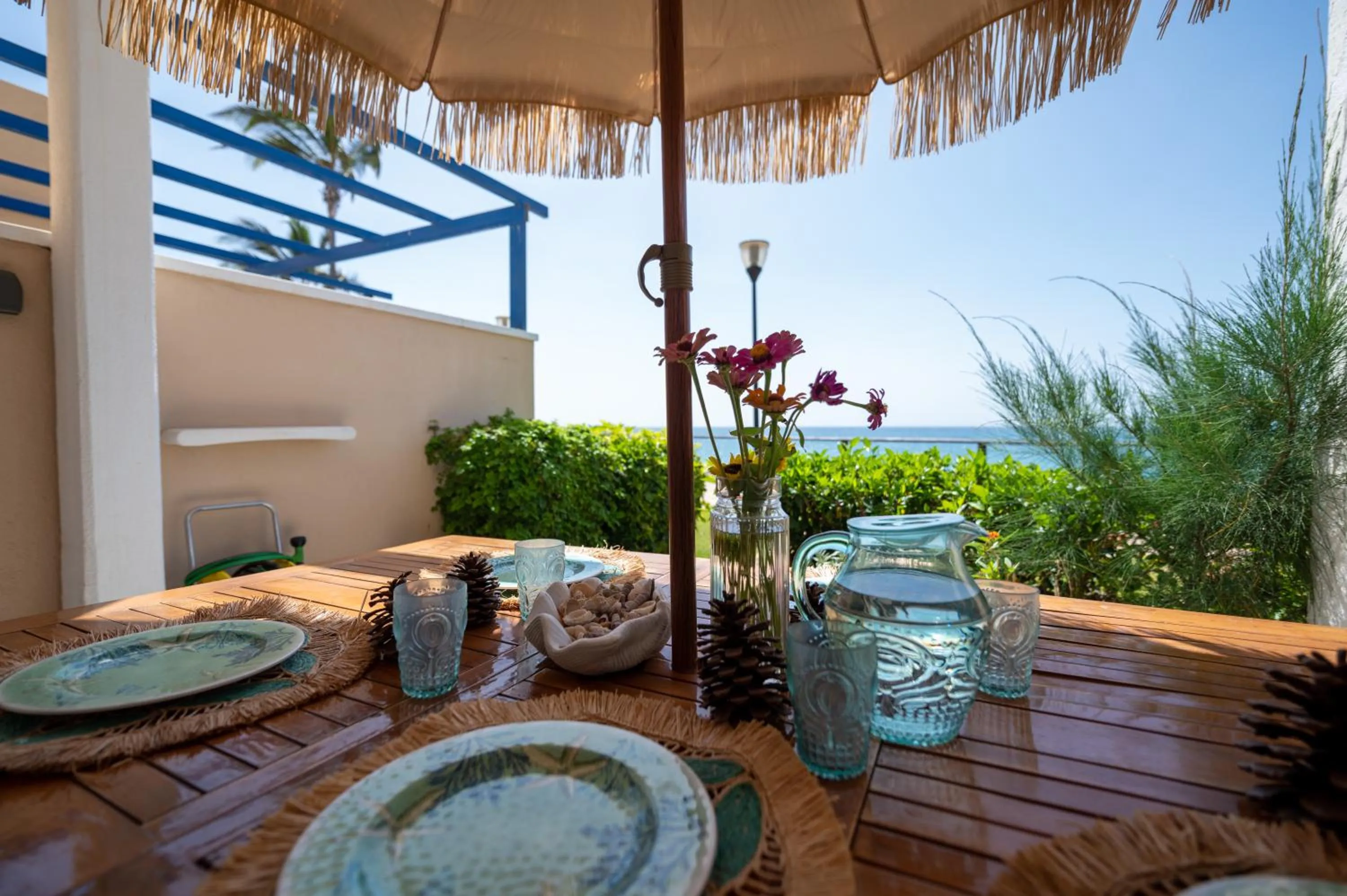 Balcony/Terrace in Apartamentos Playa Feliz