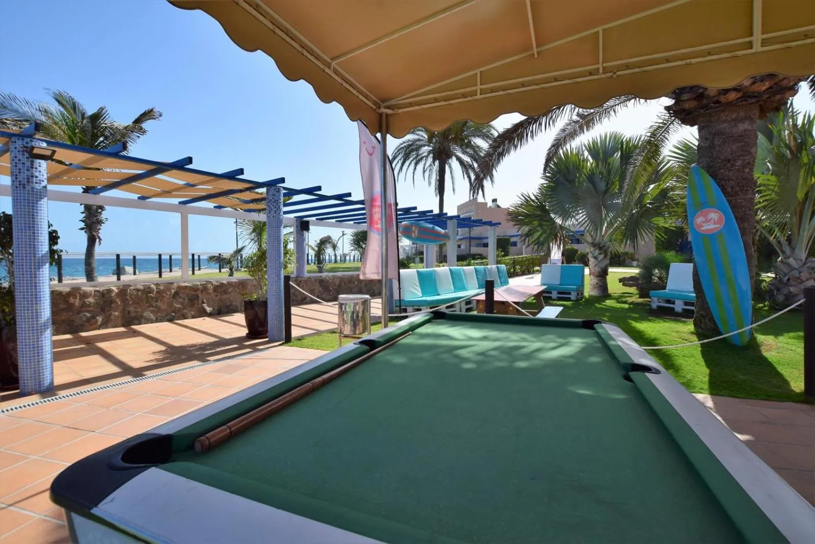 Billiard in Apartamentos Playa Feliz