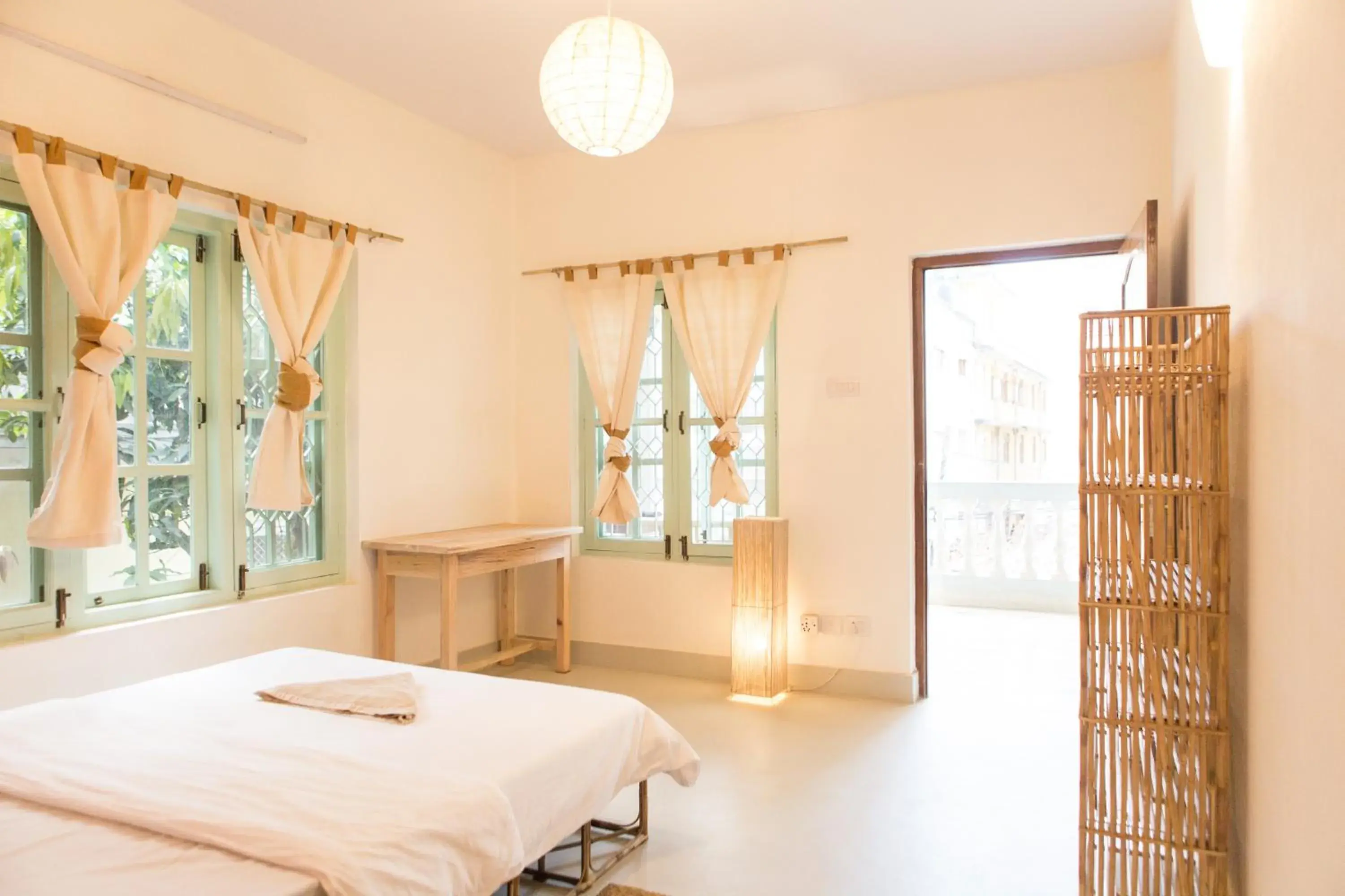 Double Room with Balcony in Ananda Tree House Eco Homestay Double Room with Balcony in Ananda Tree House Eco Homestay