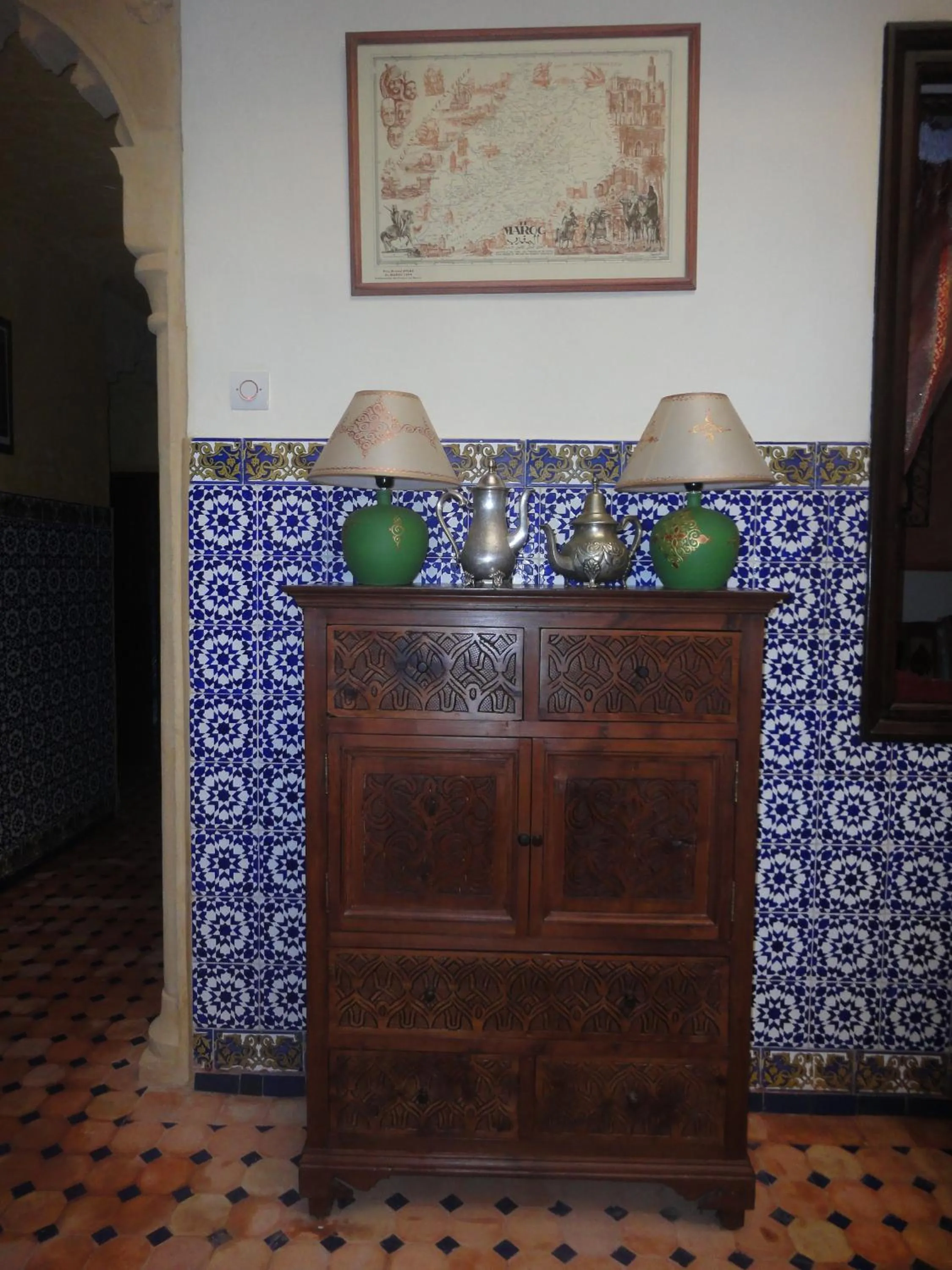 Decorative detail in Dar Yanis