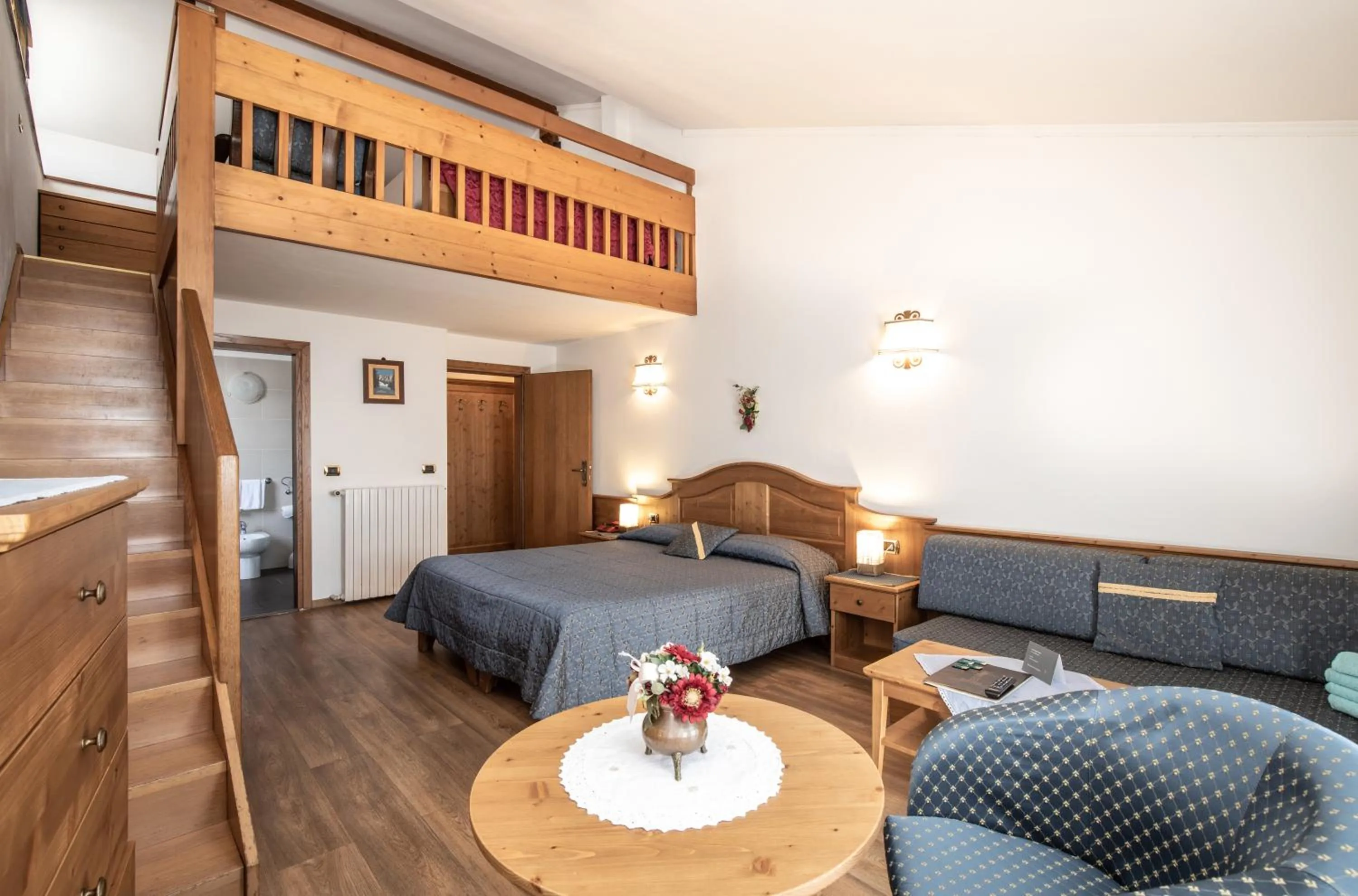 Bed in Hotel San Martino