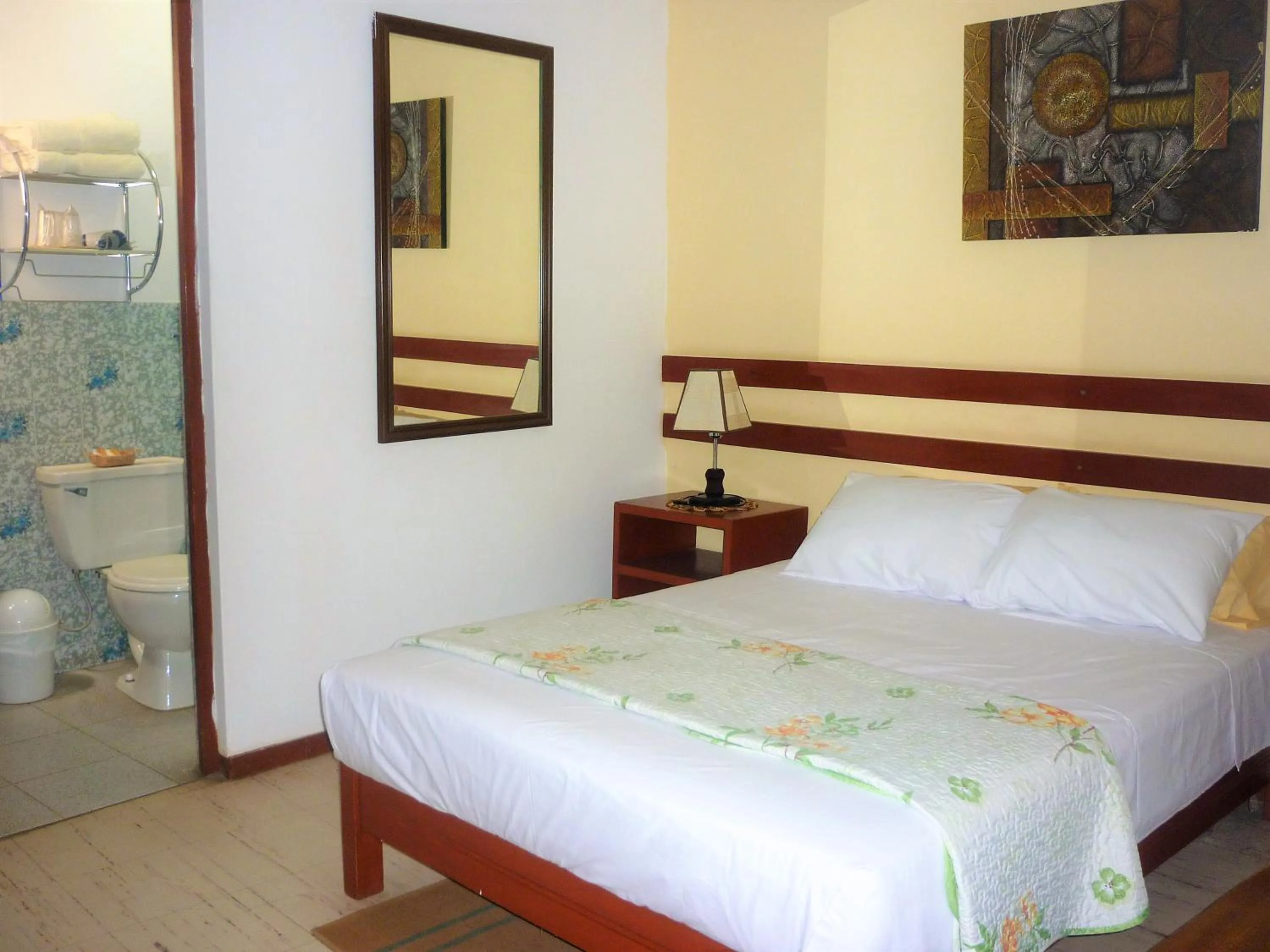 Bed in Anccalla Inn Guesthouse