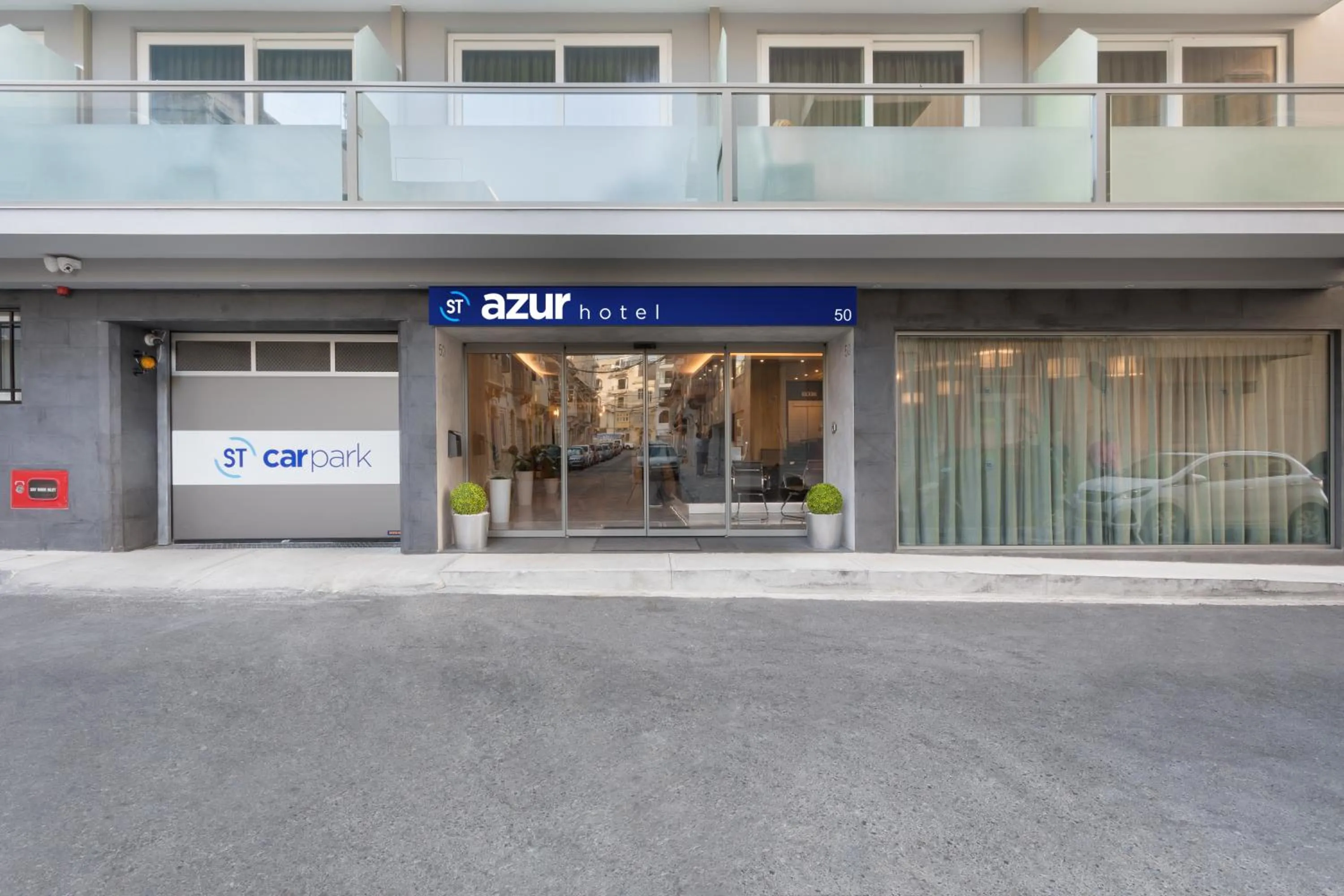 Property building in Azur Hotel by ST Hotels