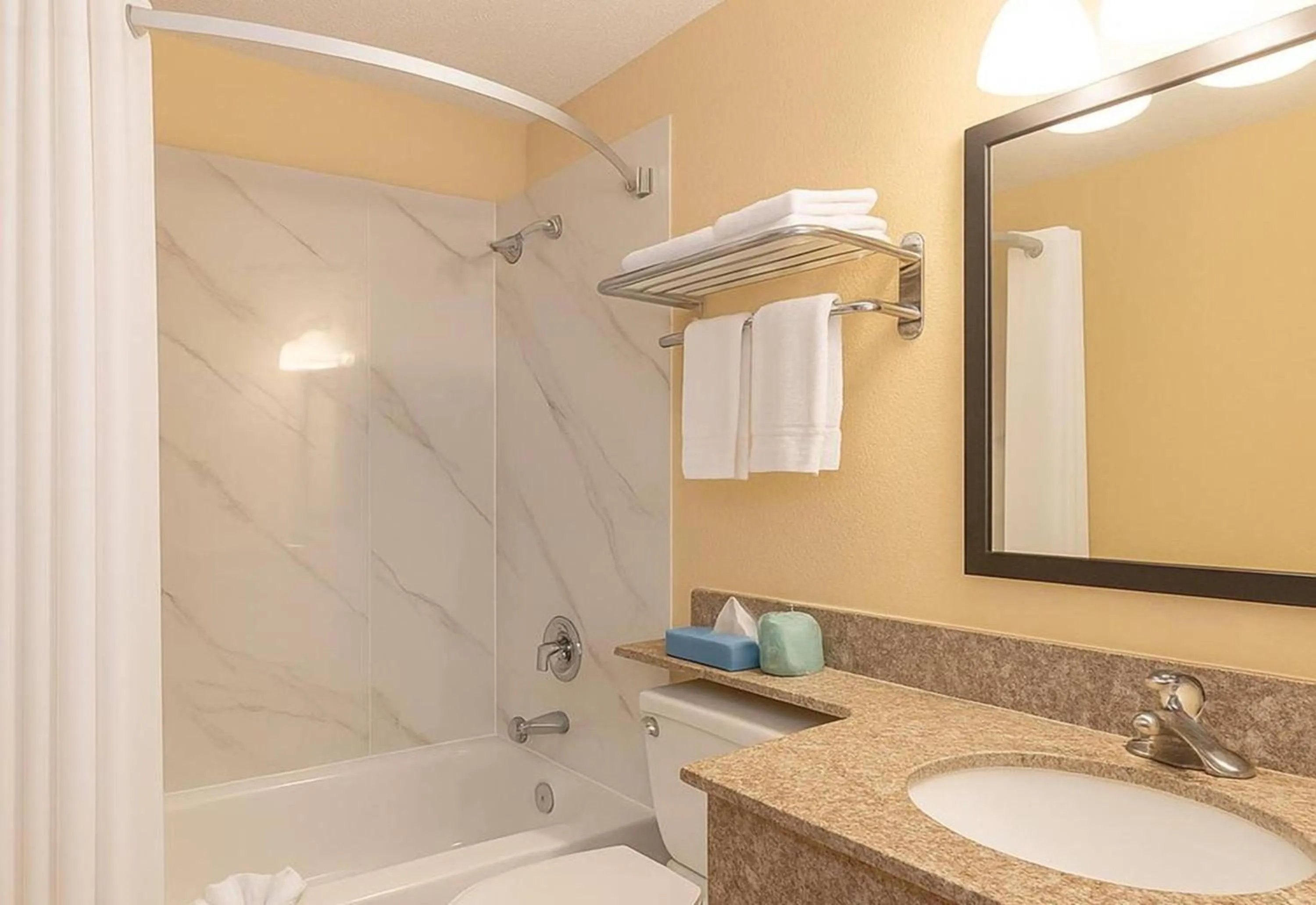 Bathroom in Travelodge by Wyndham Muskegon