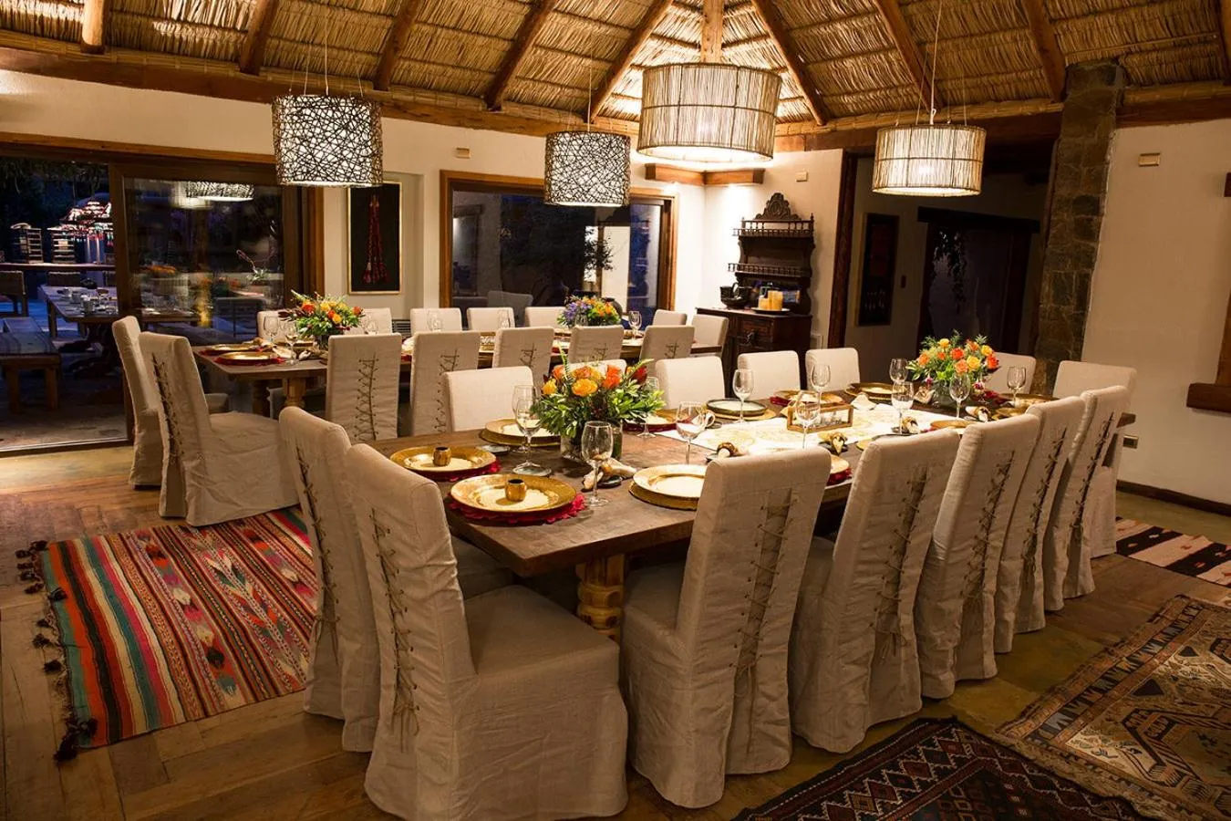Dining area in CasaMolle