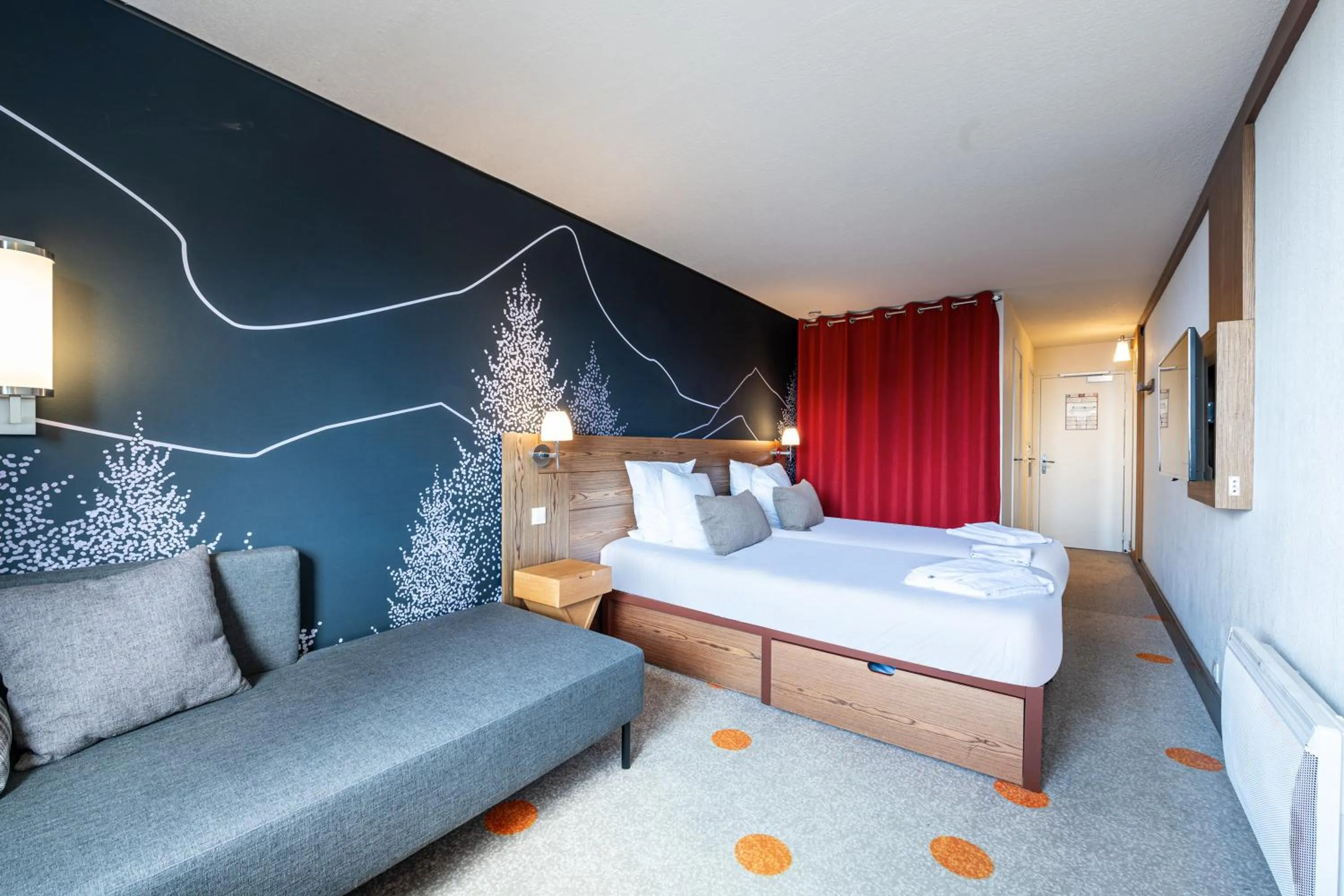 Bedroom, Bed in Belambra Clubs Avoriaz - Les Cimes du Soleil