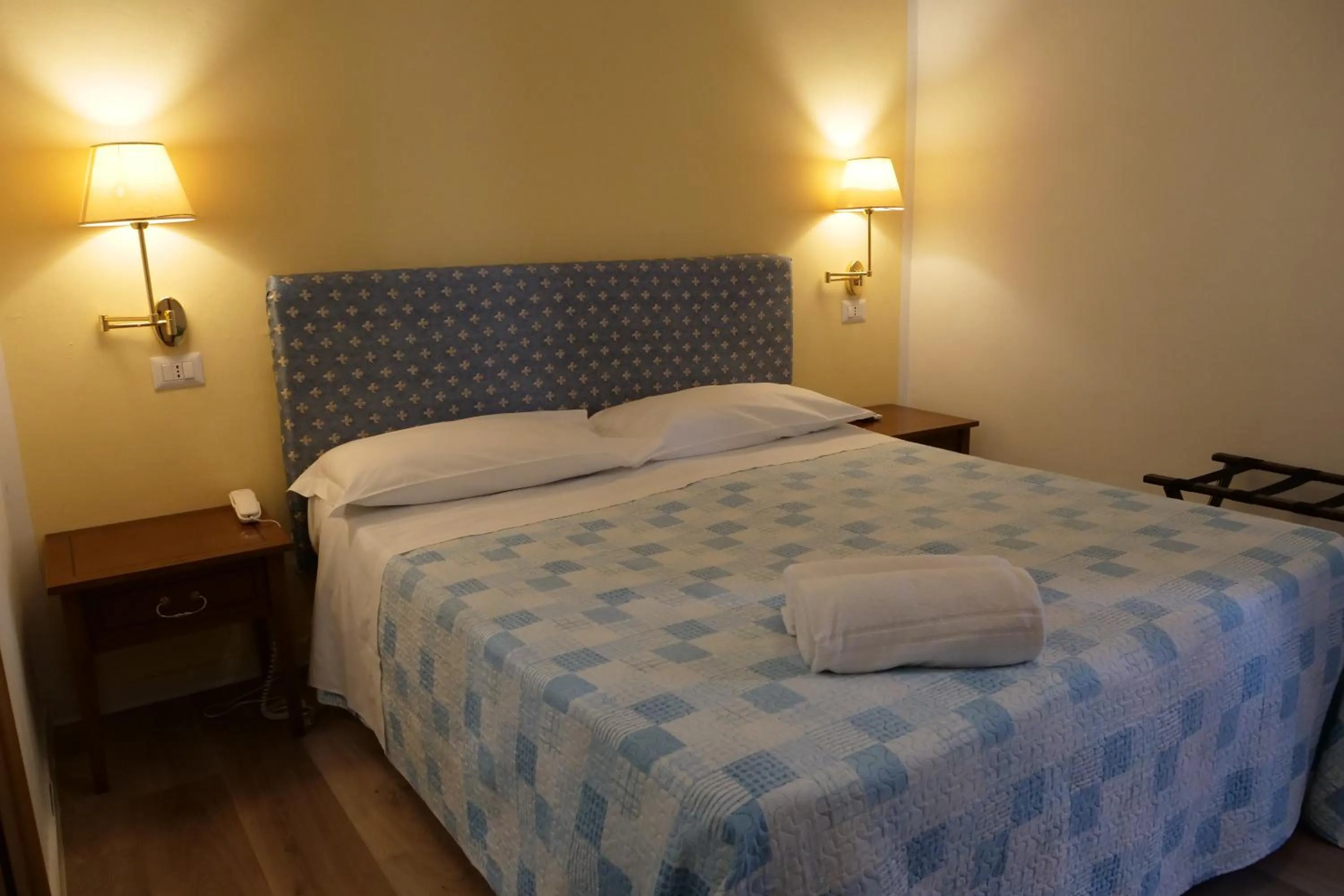 Bedroom, Bed in Hotel Elios Tao