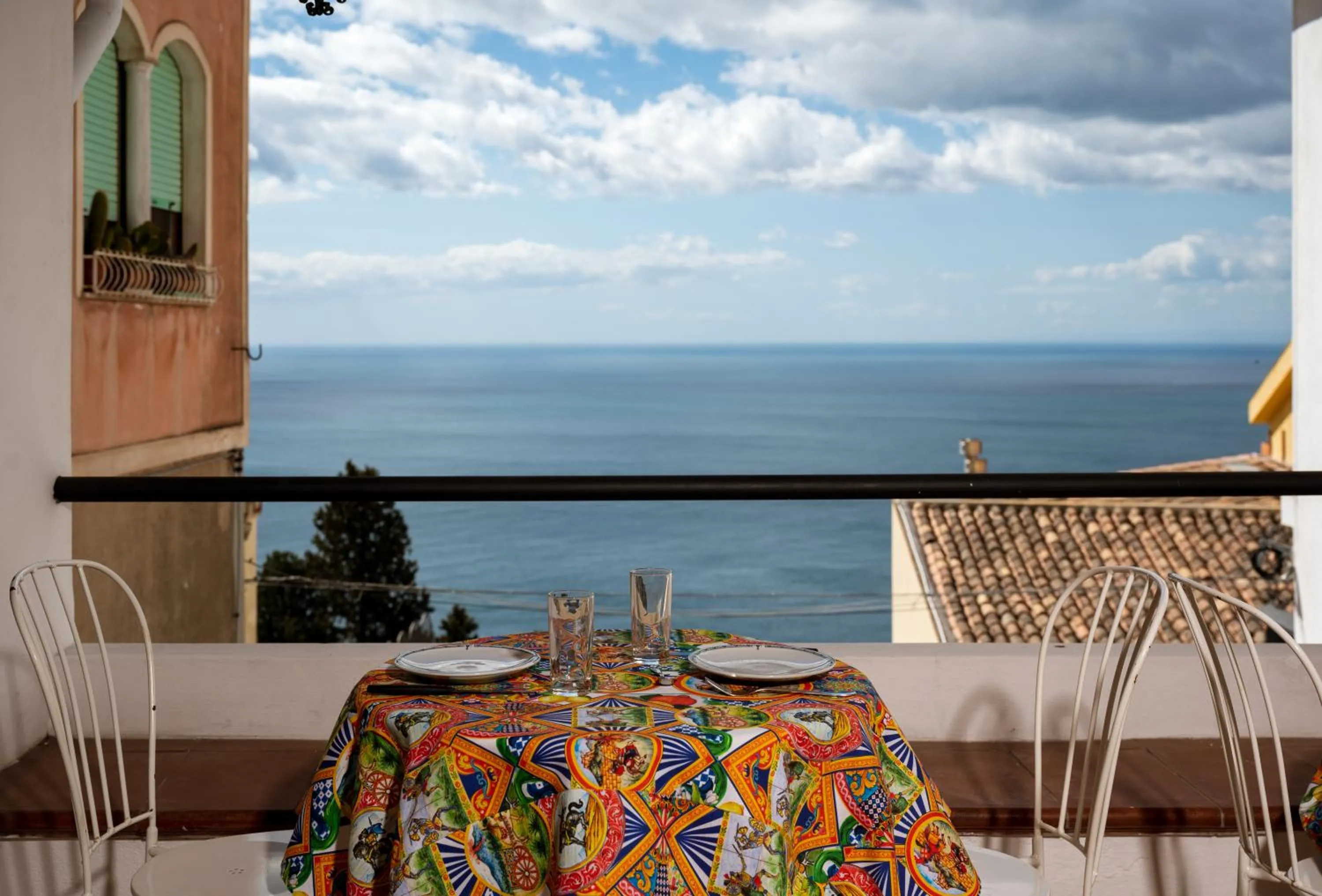 Balcony/Terrace in Hotel Elios Tao