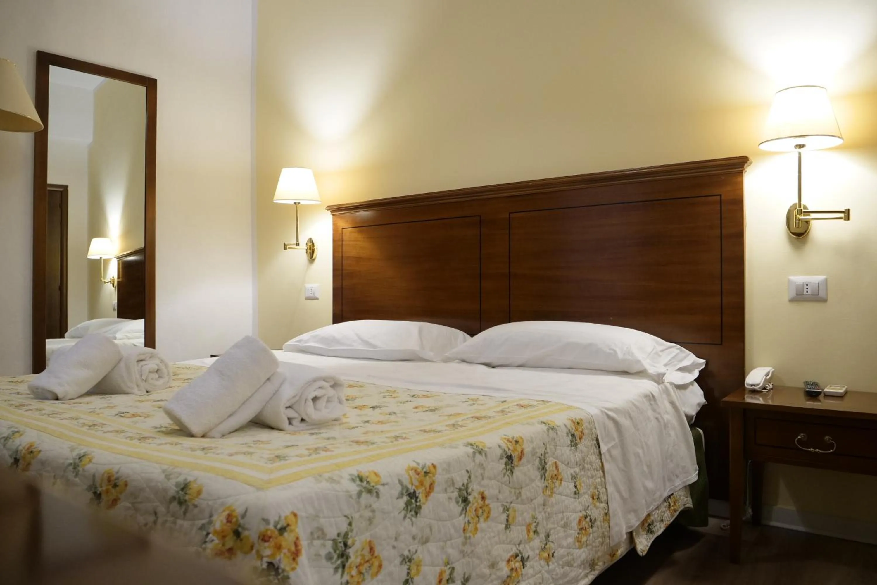 Bedroom, Bed in Hotel Elios Tao