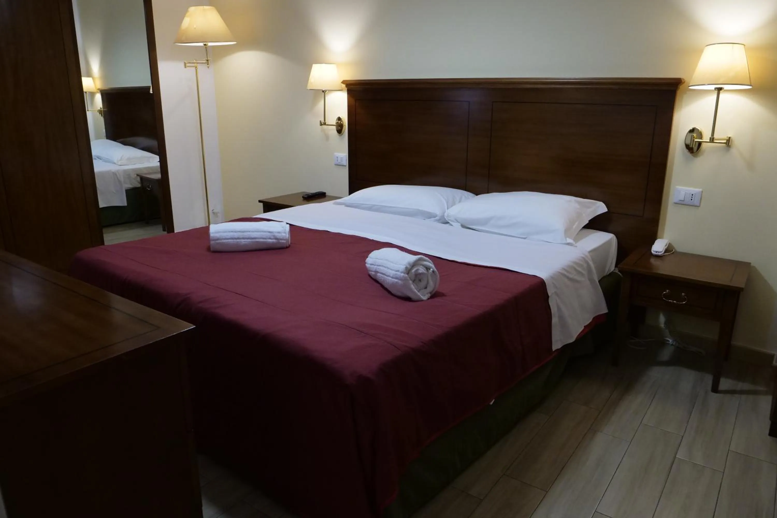 Bedroom, Bed in Hotel Elios Tao