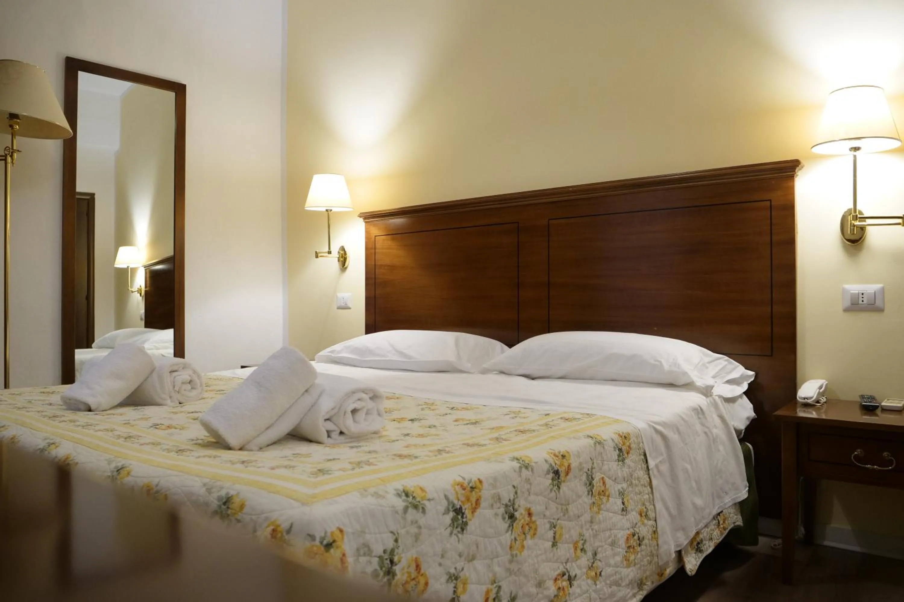 Bedroom, Bed in Hotel Elios Tao