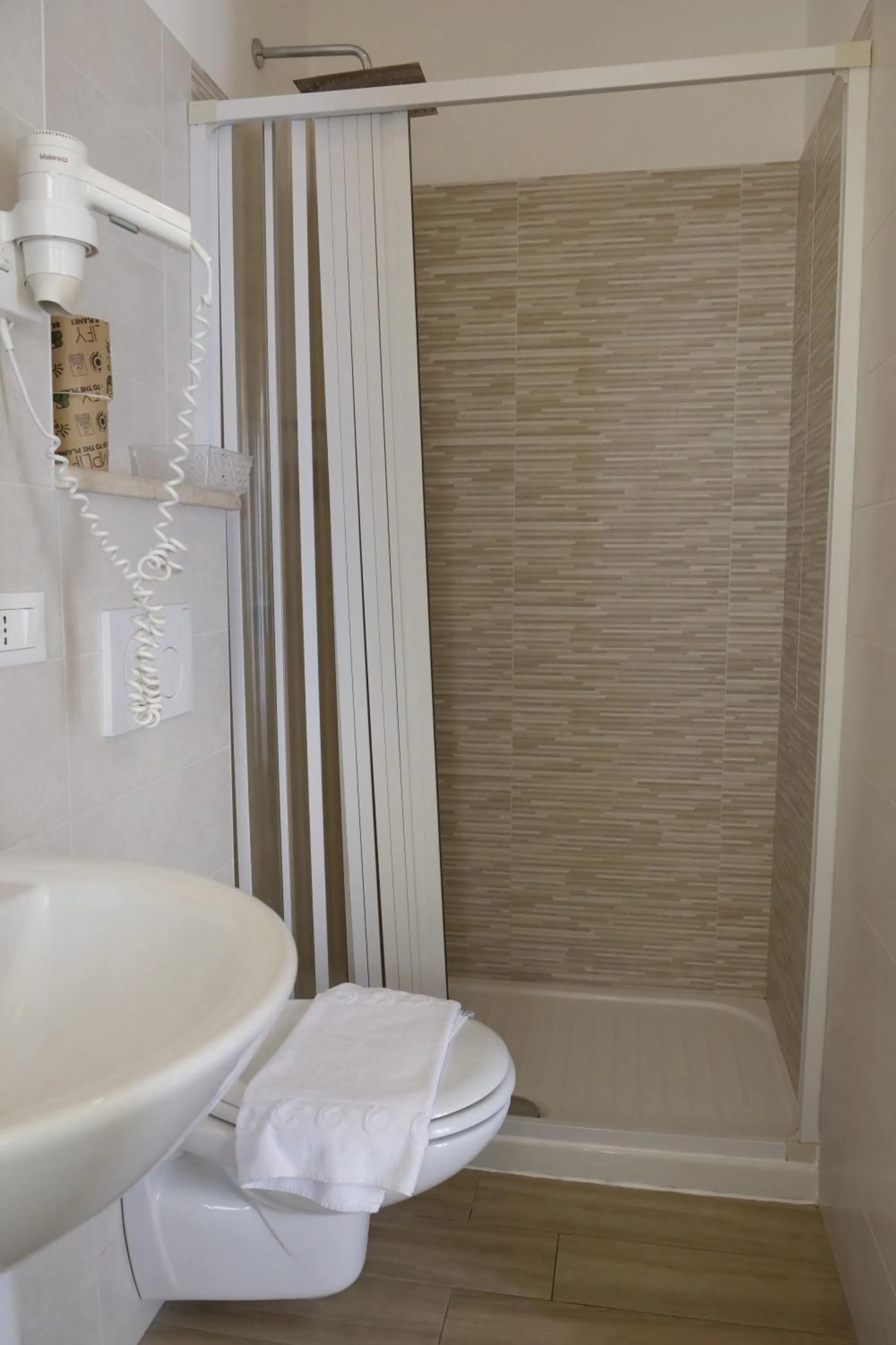 Shower in Hotel Elios Tao