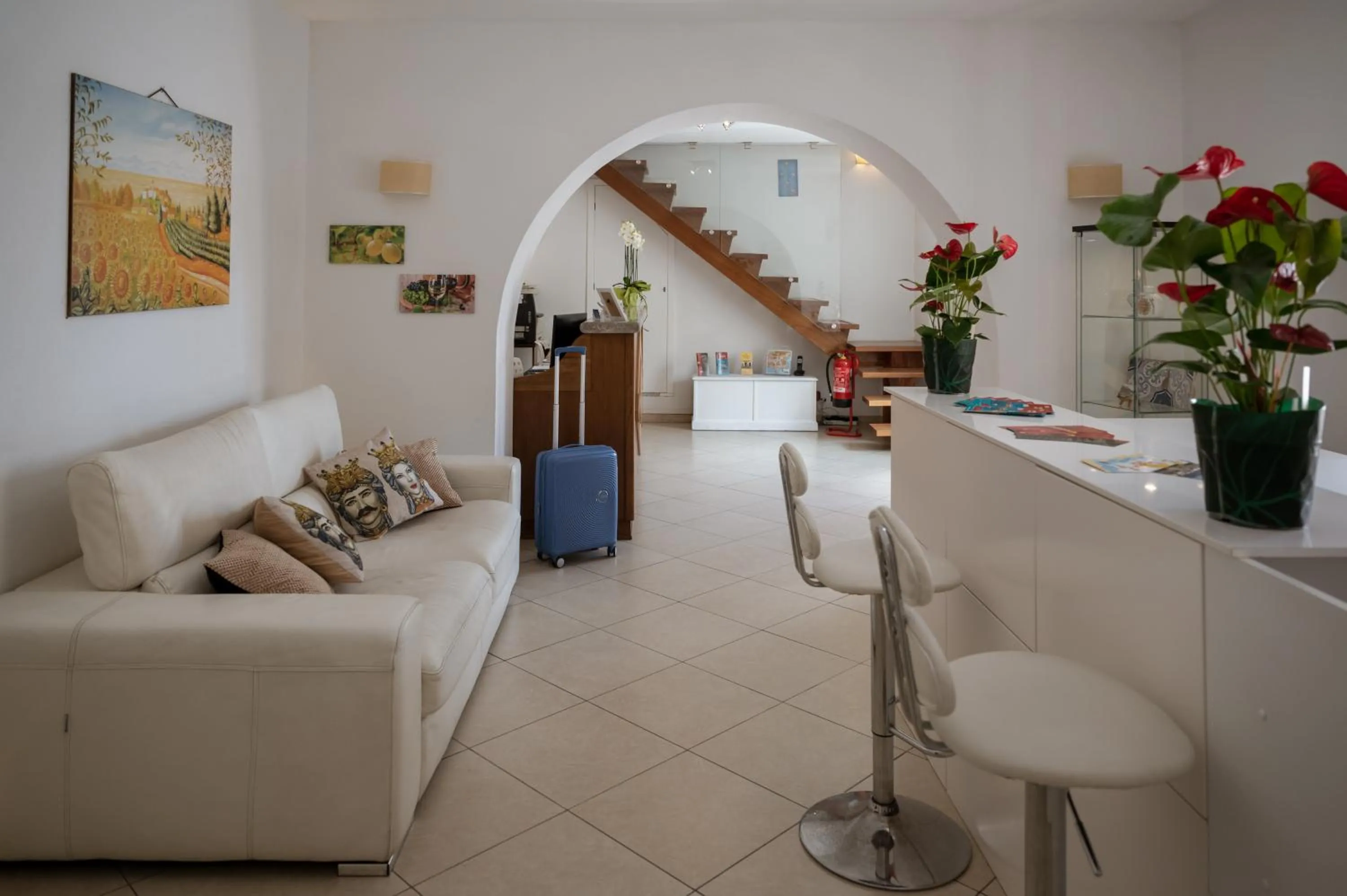 Lobby or reception in Hotel Elios Tao