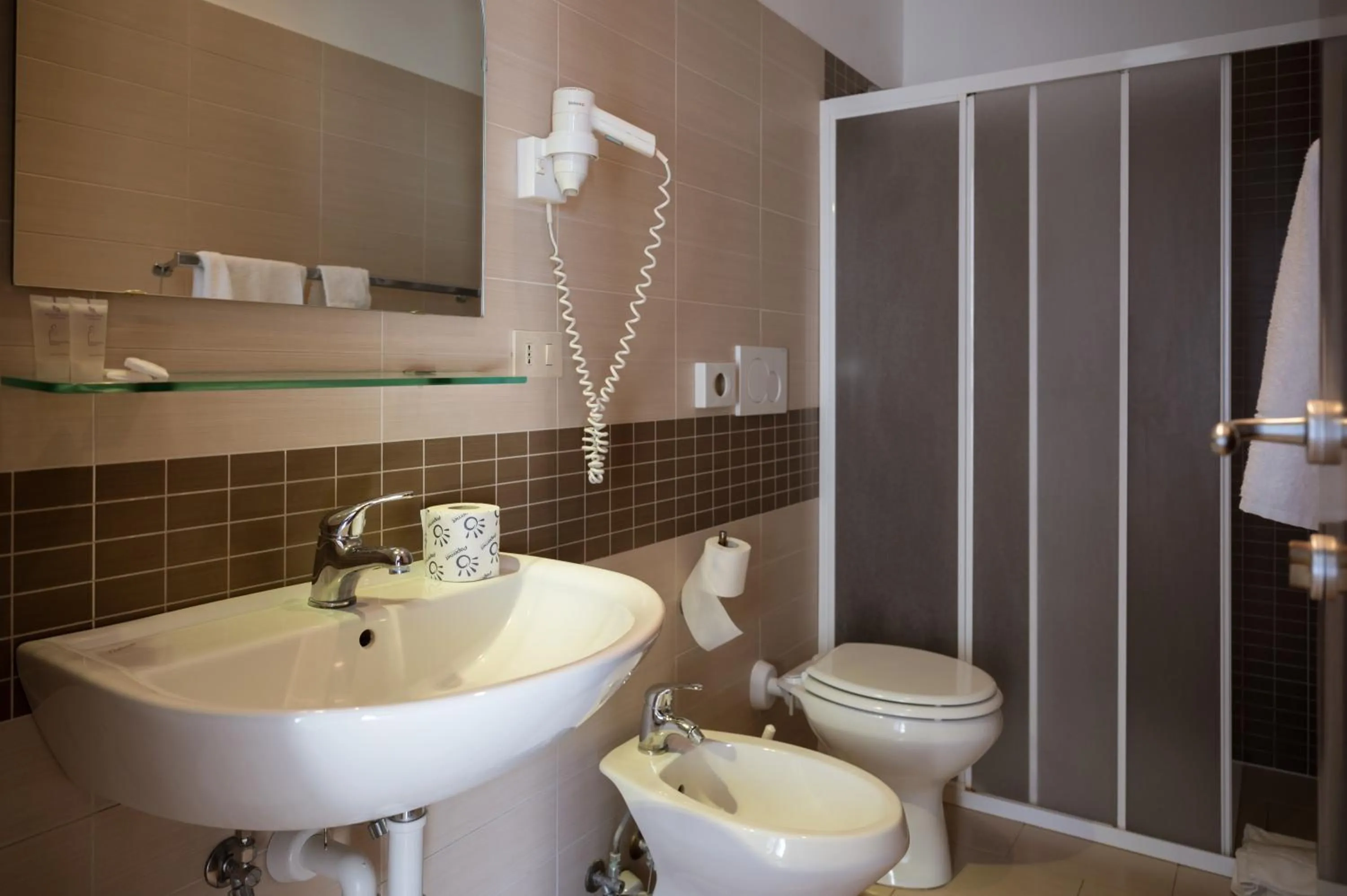 Bathroom in Hotel Elios Tao