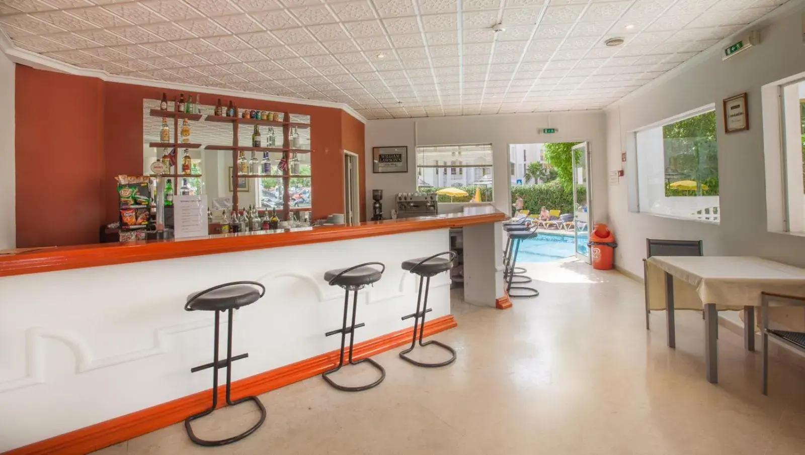 Lobby or reception in Hotel Atismar Lobby or reception in Hotel Atismar