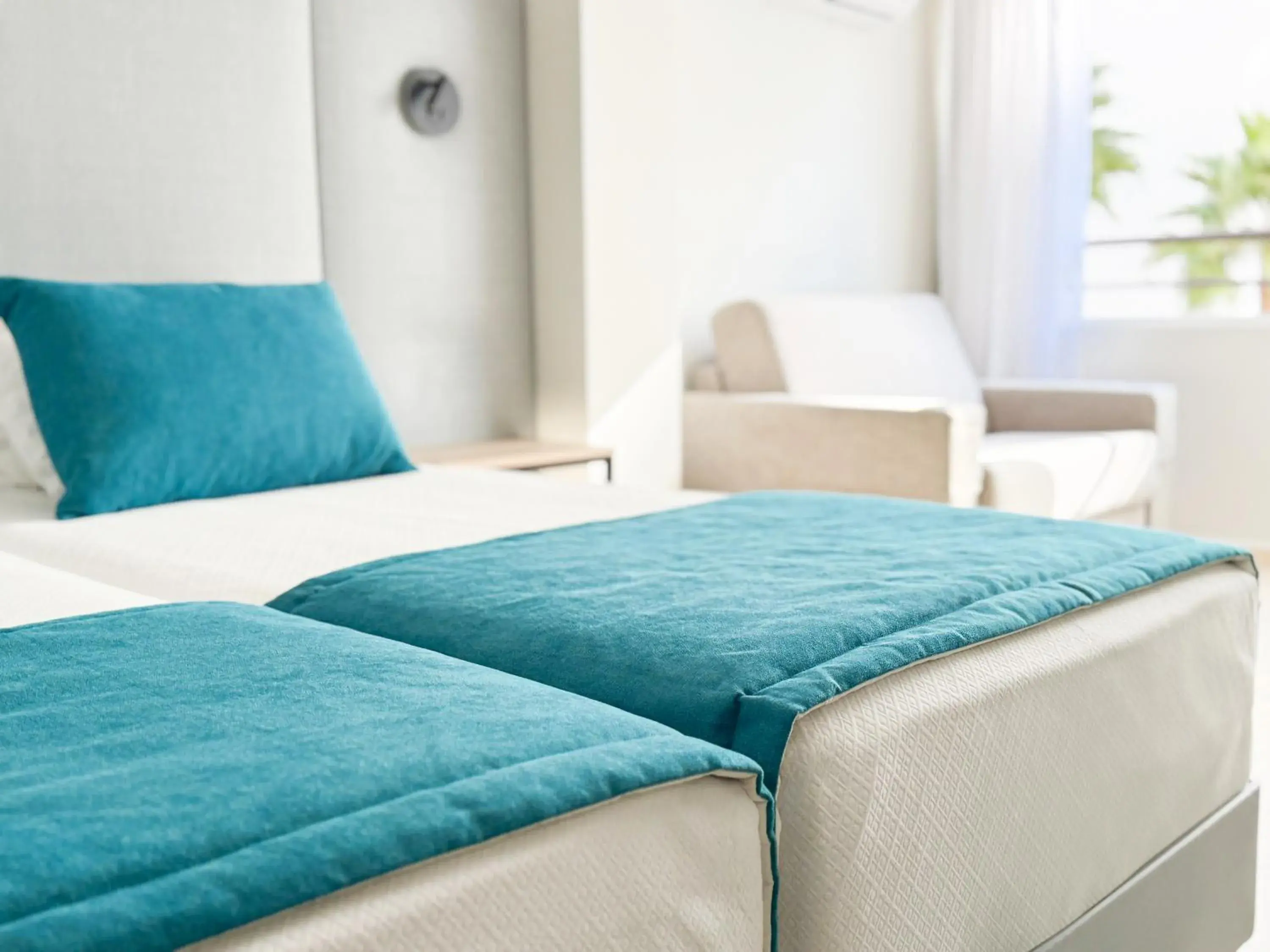 Bed in Hotel Atismar Bed in Hotel Atismar