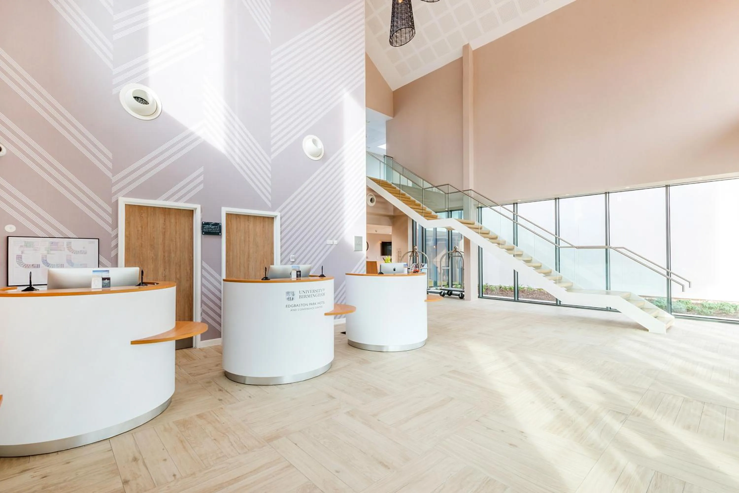 Lobby or reception in Edgbaston Park Hotel Birmingham