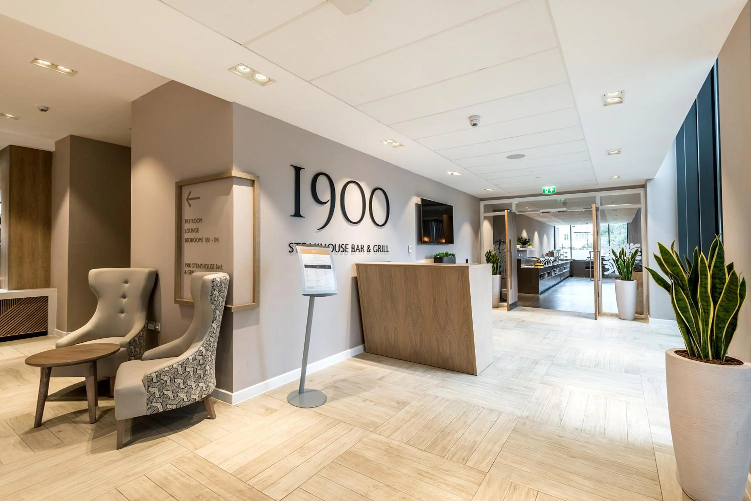 Restaurant/places to eat in Edgbaston Park Hotel Birmingham