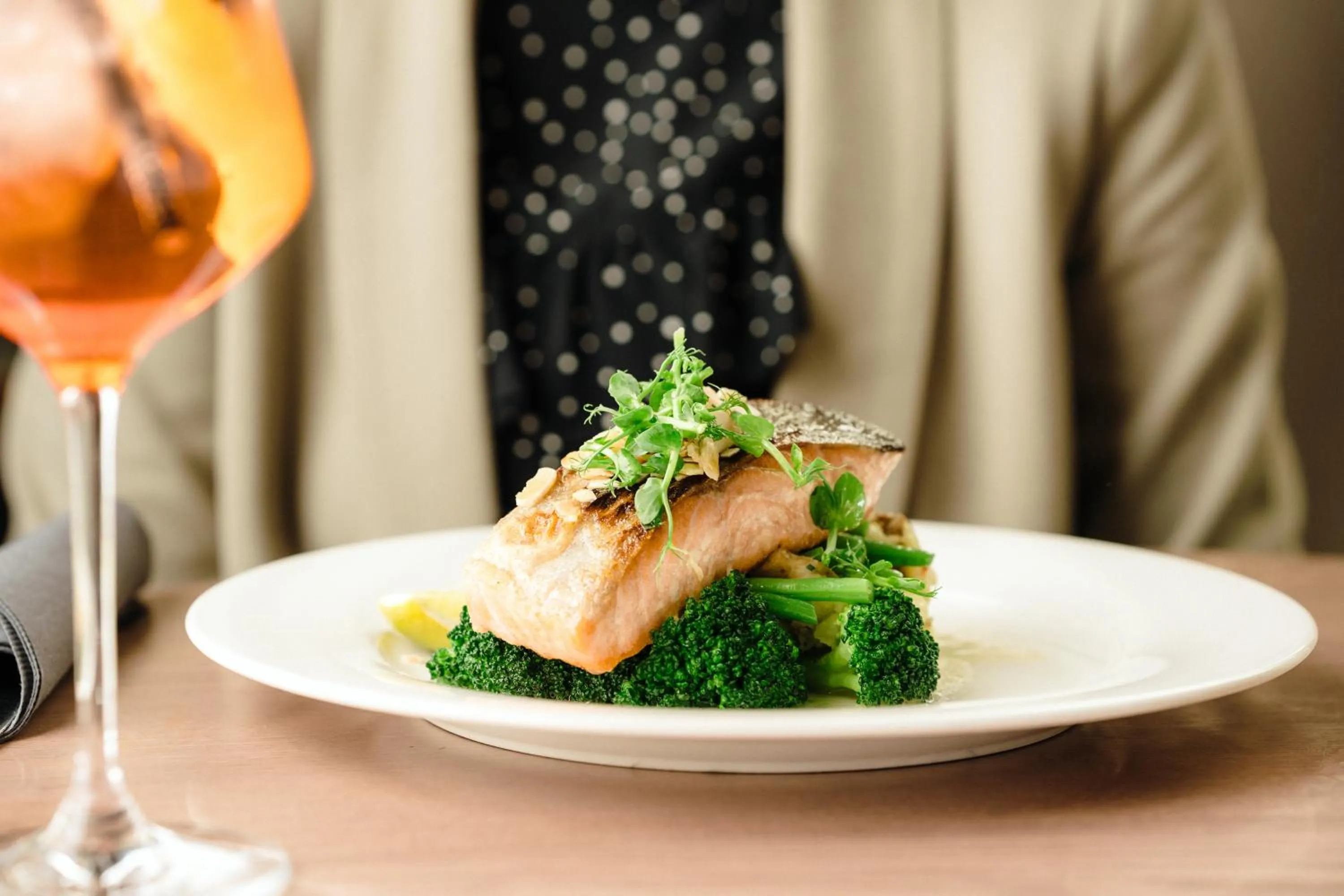 Food and drinks in Edgbaston Park Hotel Birmingham