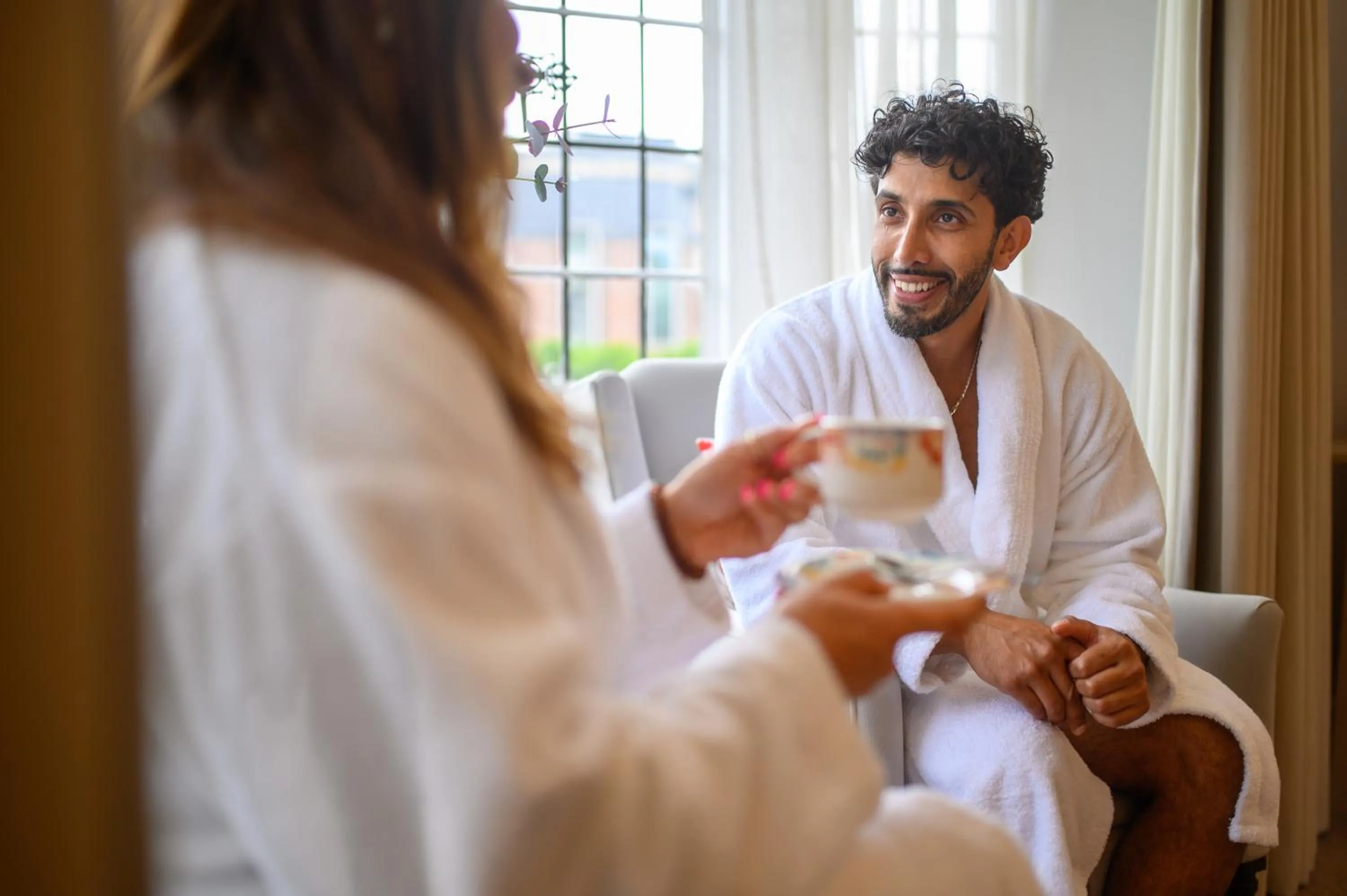 People in Edgbaston Park Hotel Birmingham