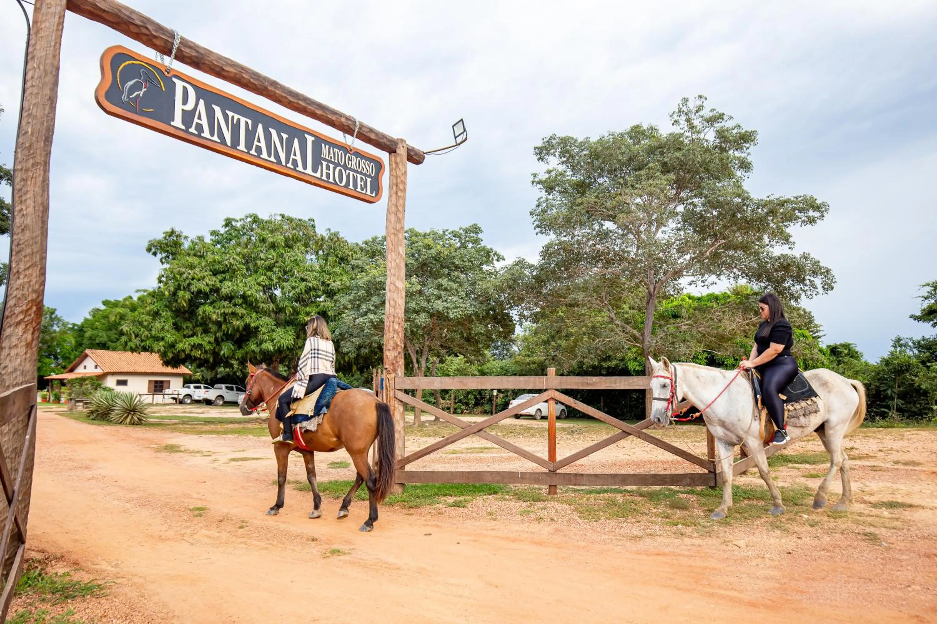 Facade/entrance in Hotel Pantanal Mato Grosso