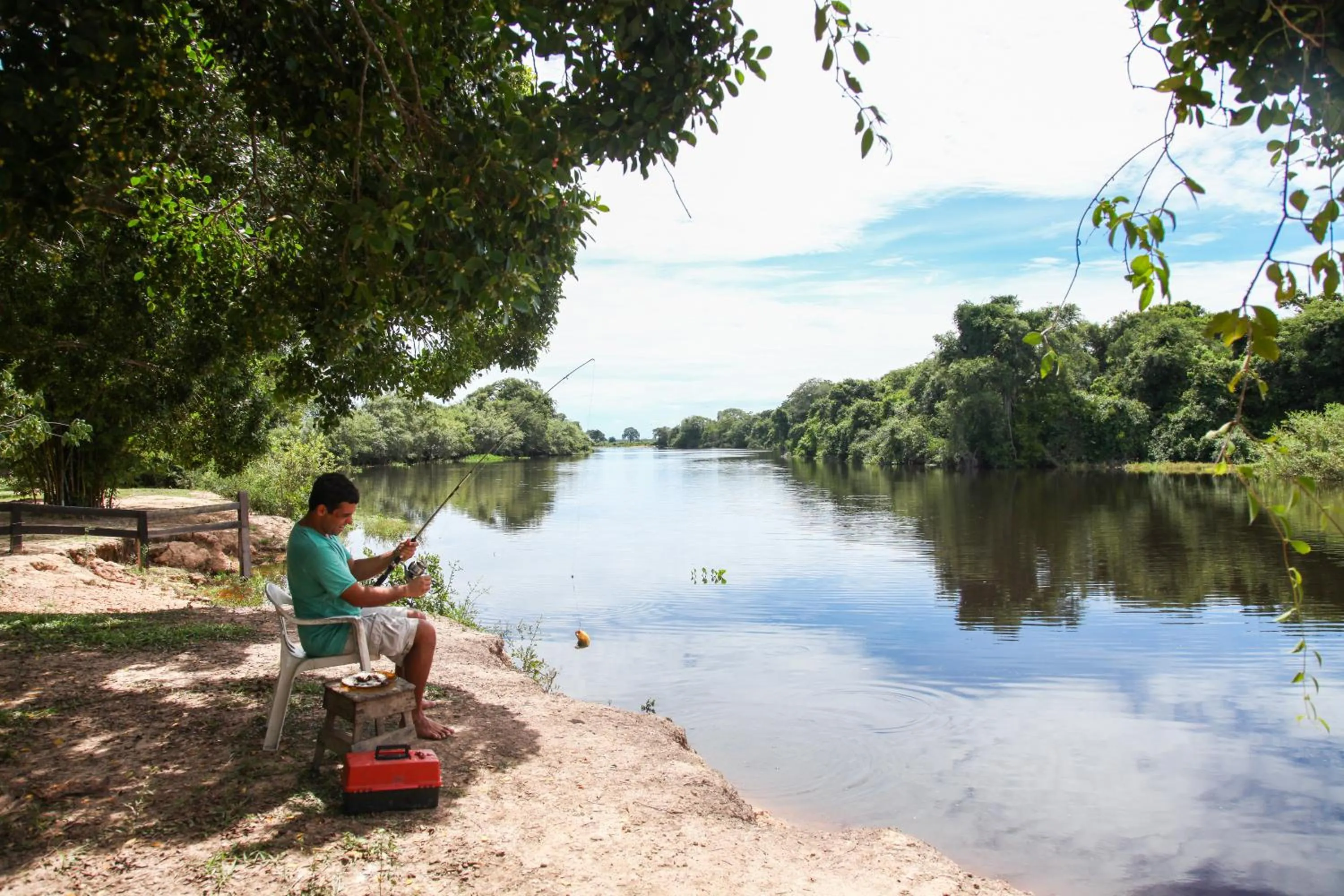Fishing in Hotel Pantanal Mato Grosso